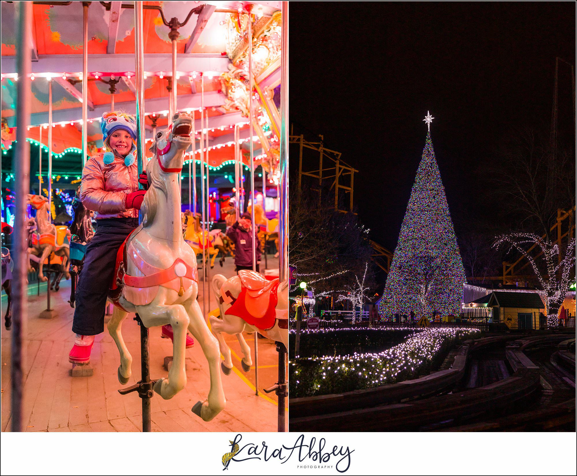 Holiday Lights at Kennywood Park The Adventuring Abbeys