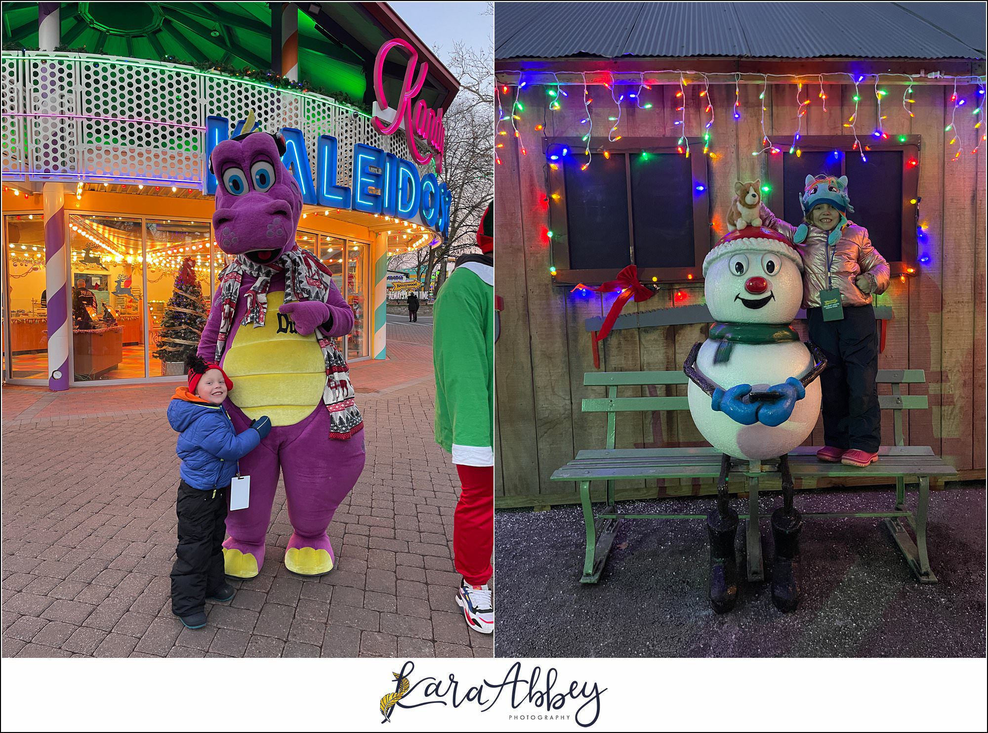 Holiday Lights at Kennywood Park The Adventuring Abbeys