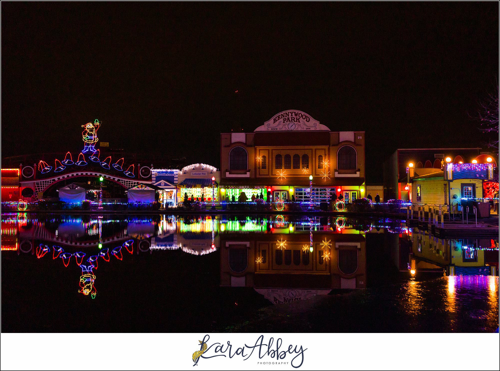 Holiday Lights at Kennywood Park The Adventuring Abbeys