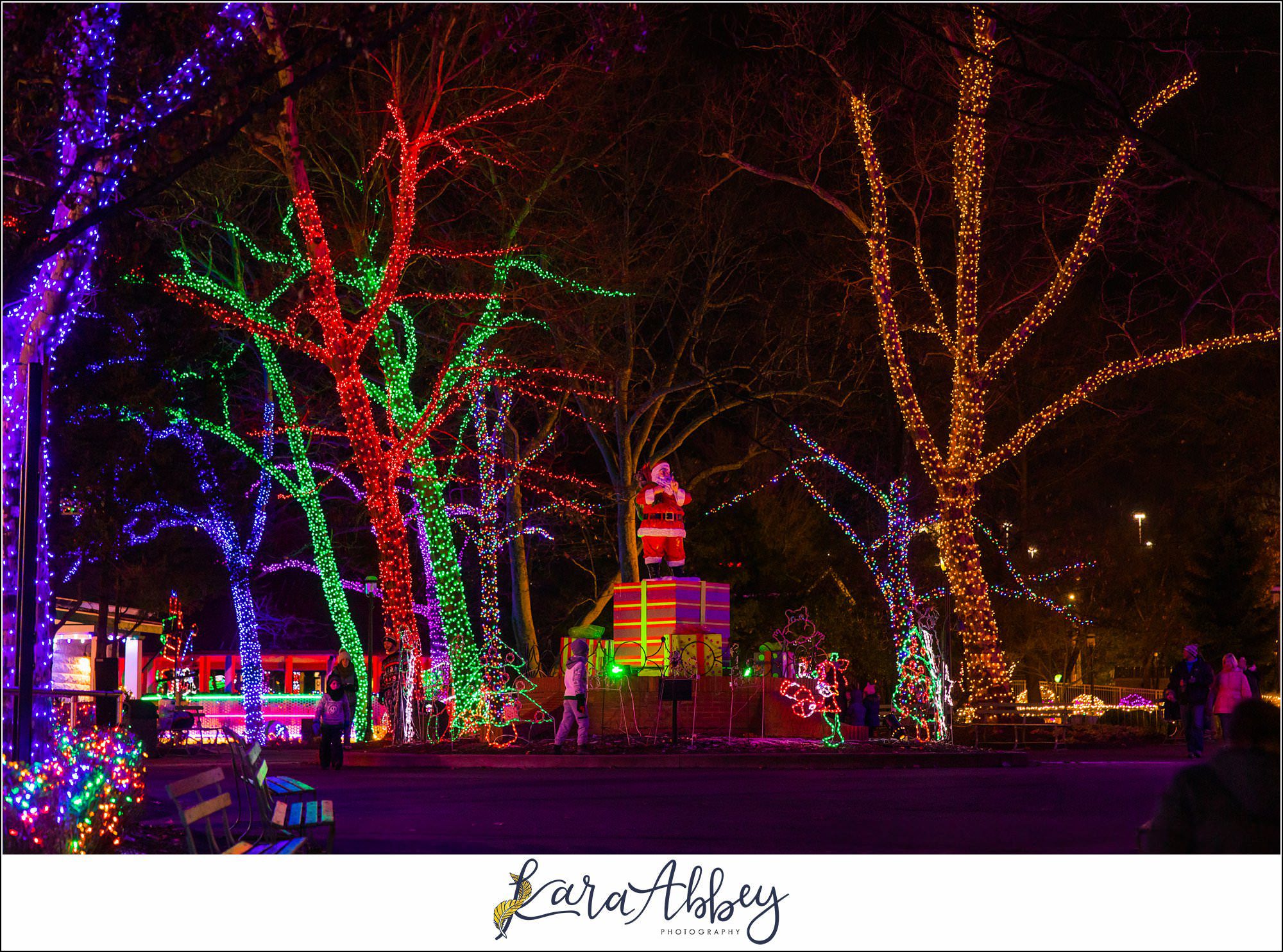 Holiday Lights at Kennywood Park The Adventuring Abbeys