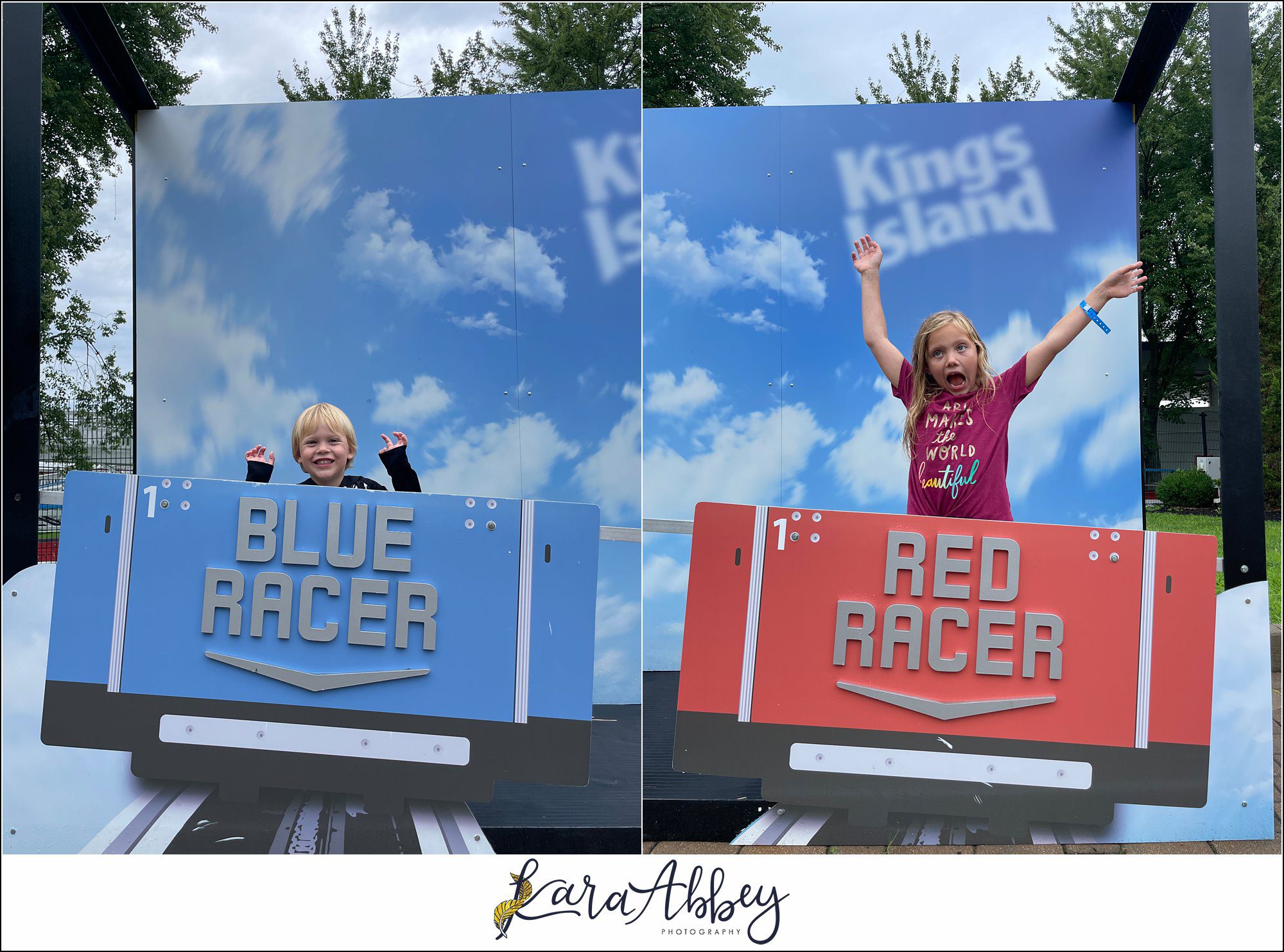 The Adventuring Abbeys go to Kings Island in the rain