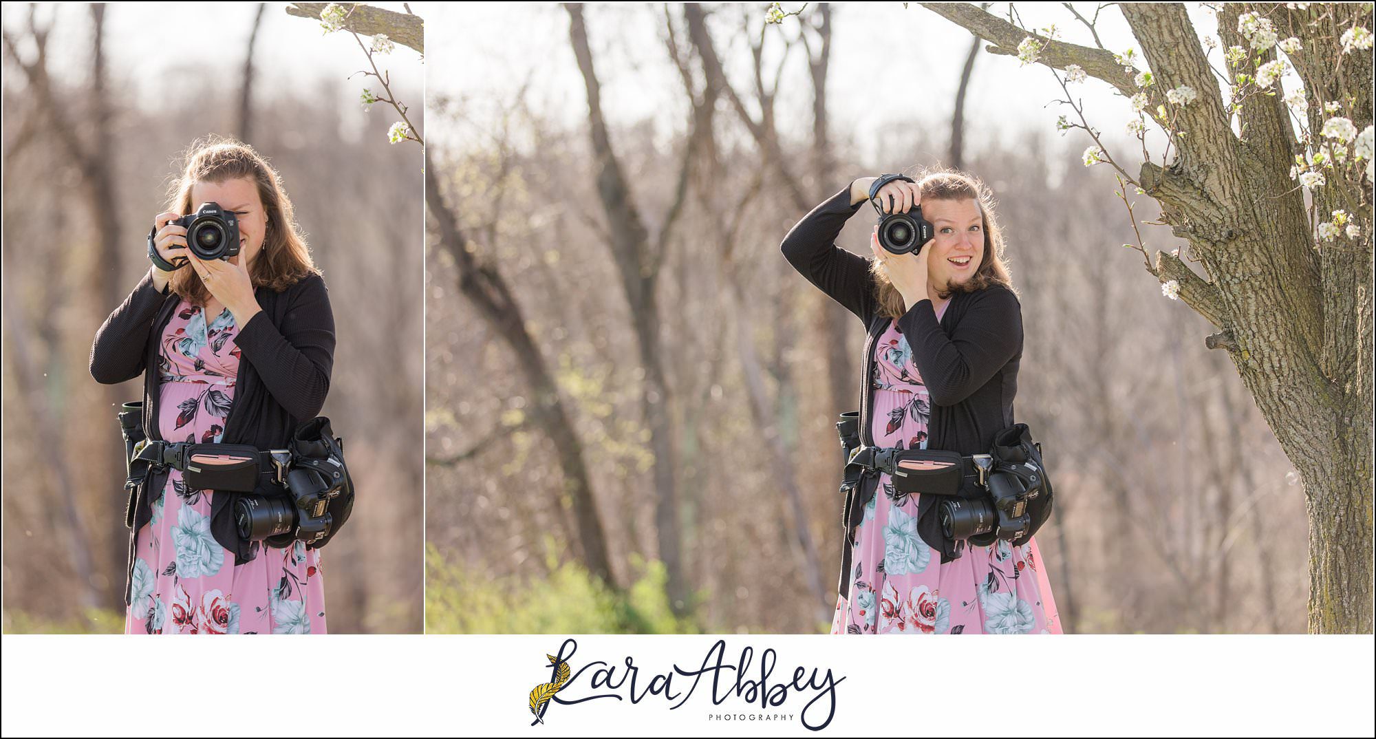 Kara Abbey Photography Behind the Scenes Wedding Photographer Irwin PA