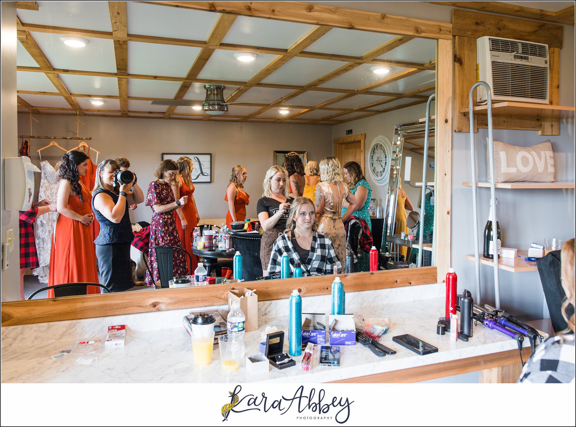 Kara Abbey Photography Behind the Scenes Wedding Photographer Irwin PA