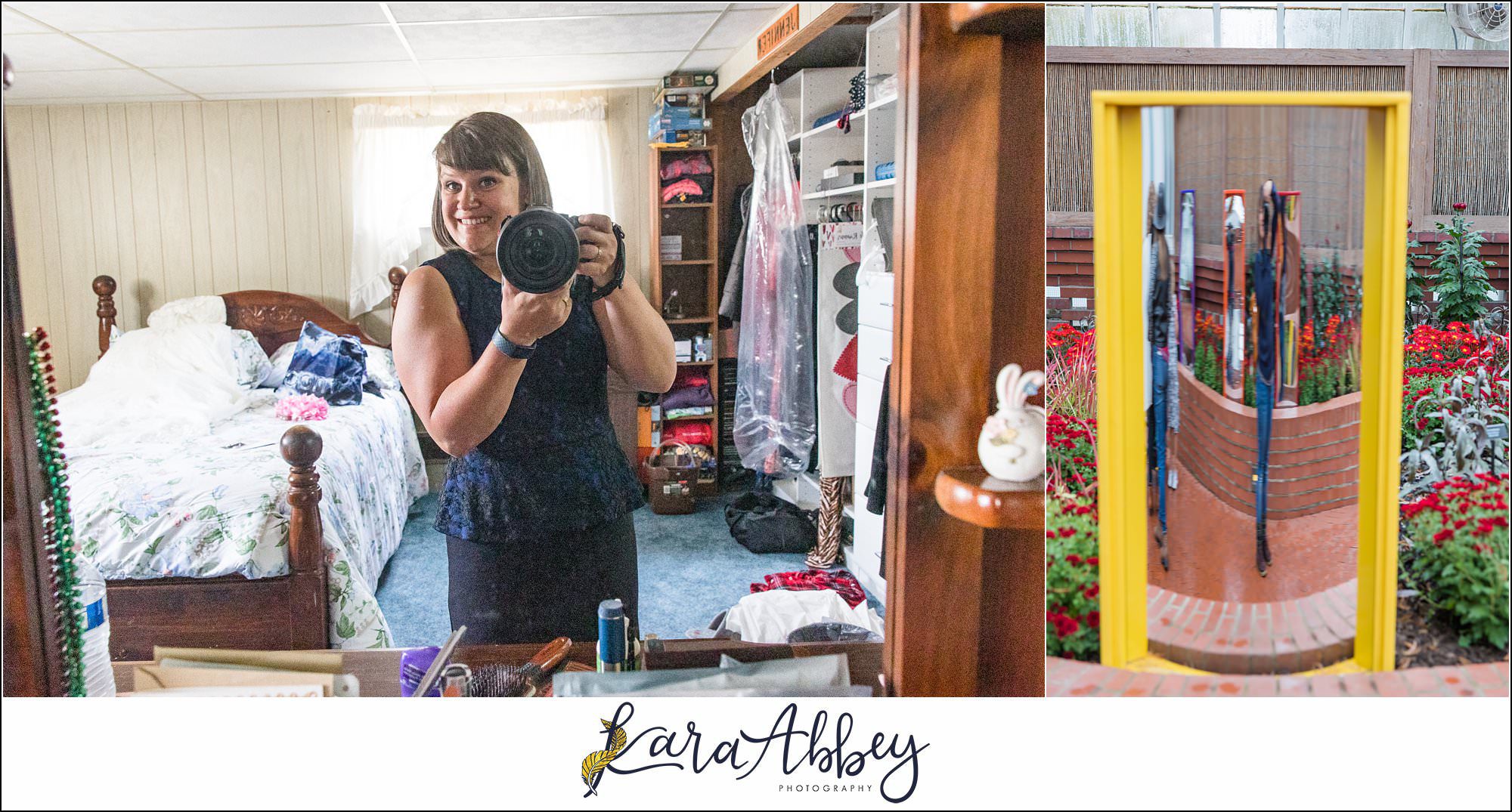 Kara Abbey Photography Behind the Scenes Wedding Photographer Irwin PA