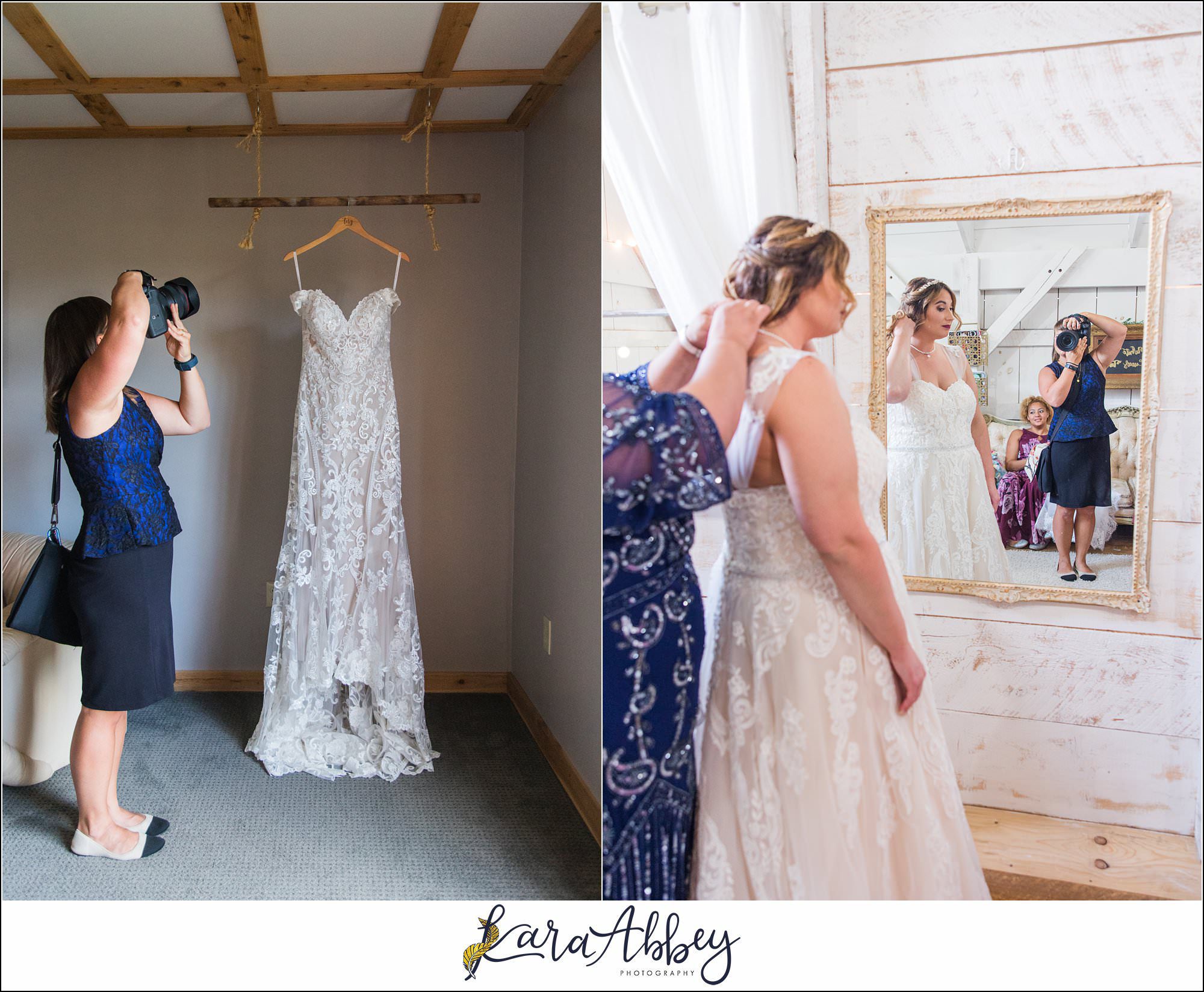 Kara Abbey Photography Behind the Scenes Wedding Photographer Irwin PA