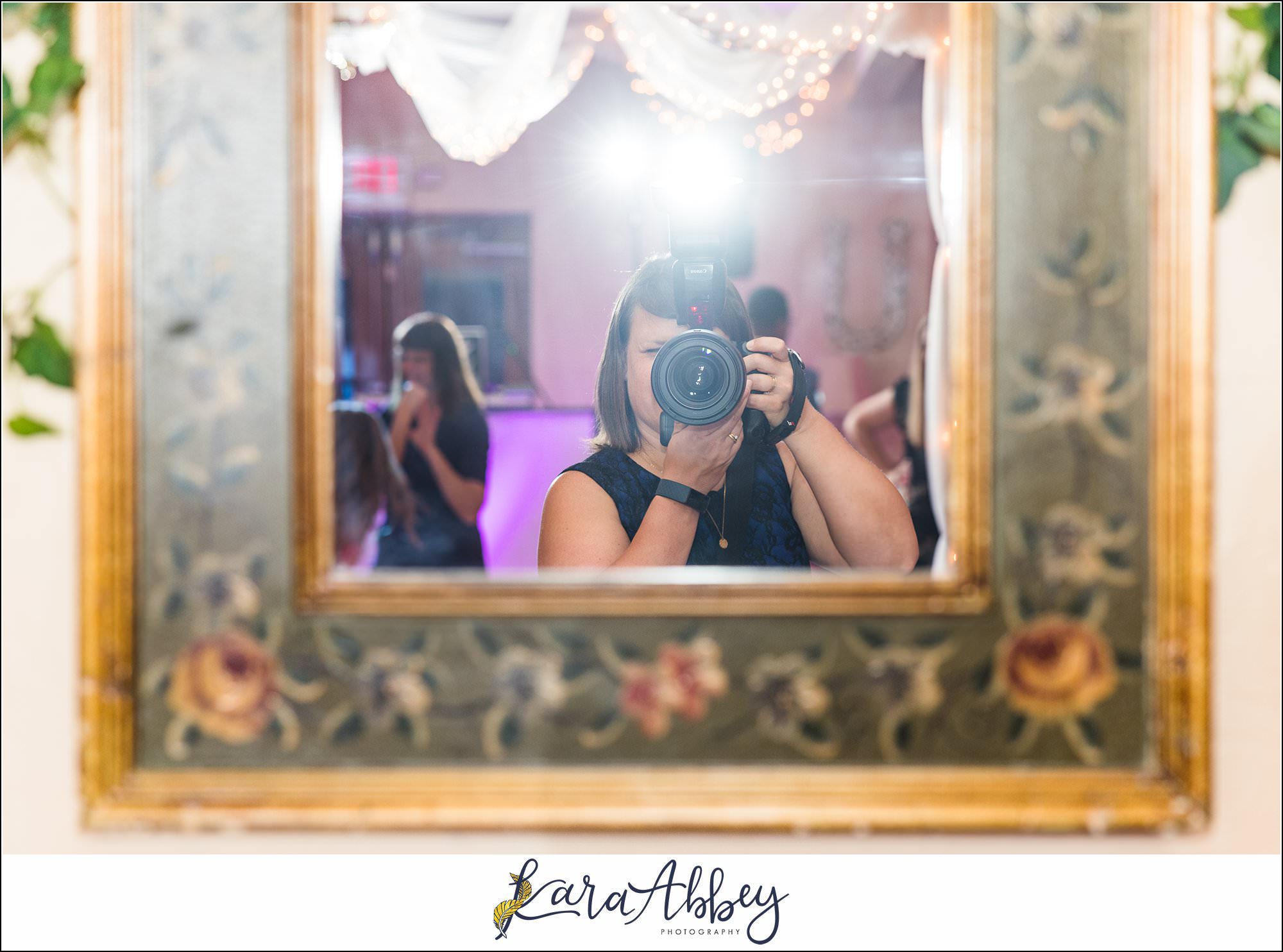 Kara Abbey Photography Behind the Scenes Wedding Photographer Irwin PA