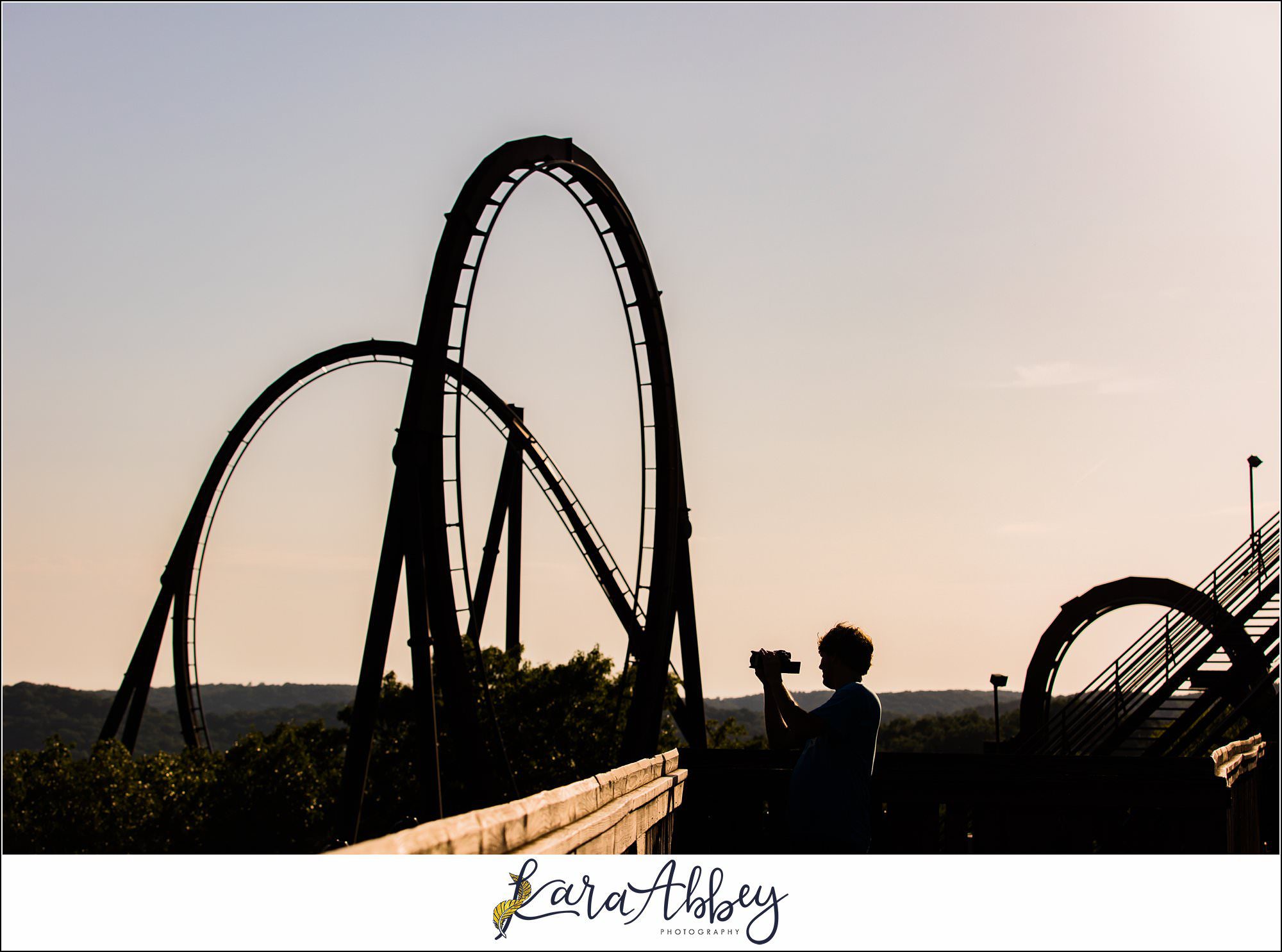 XscreamThrills and Kara Abbey Photography Behind the Scenes roller coaster photographer