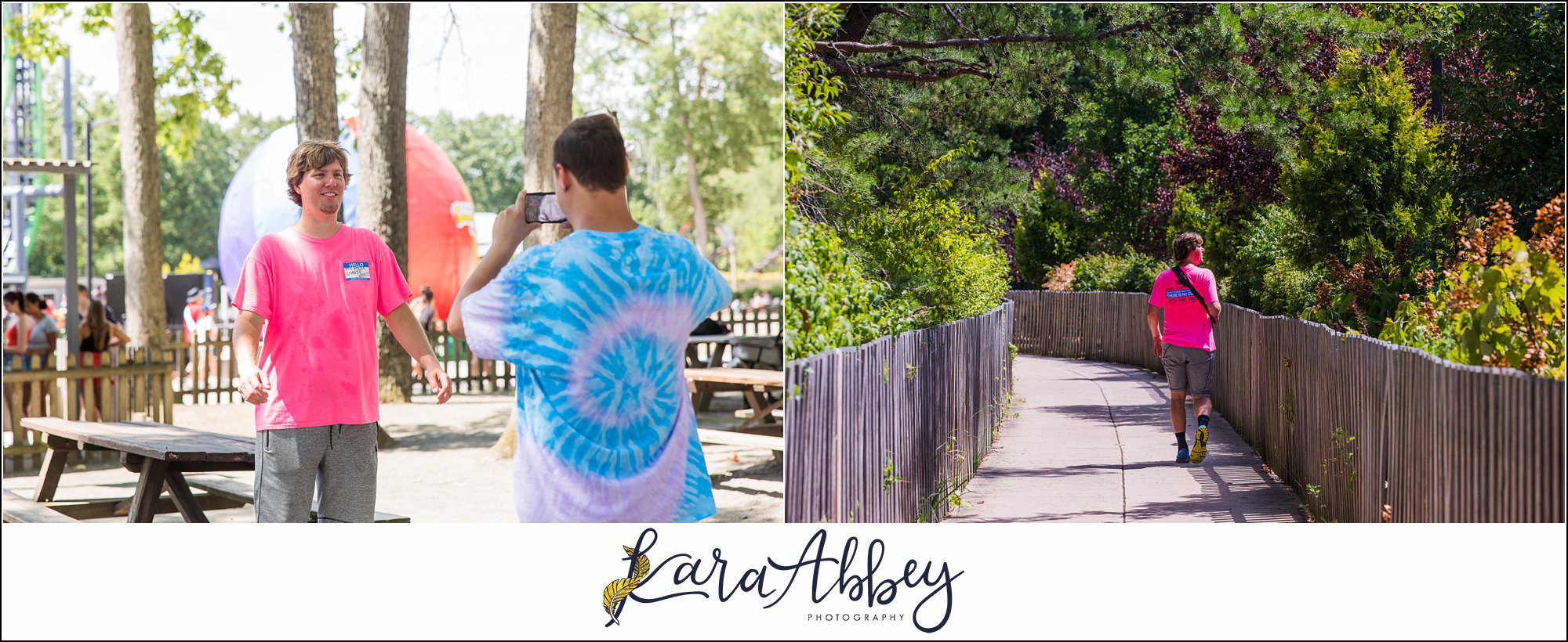 XscreamThrills and Kara Abbey Photography Behind the Scenes roller coaster photographer