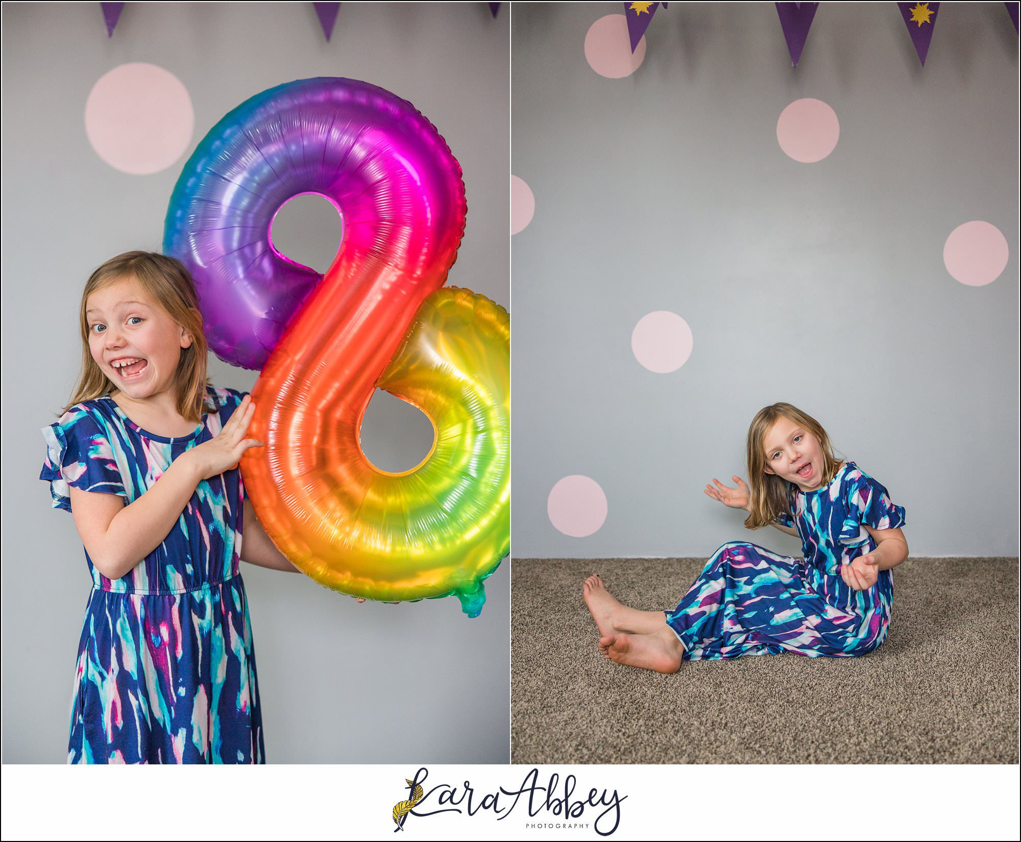 Braelynn Fiona 8 Year Old Birthday Portraits in Irwin PA