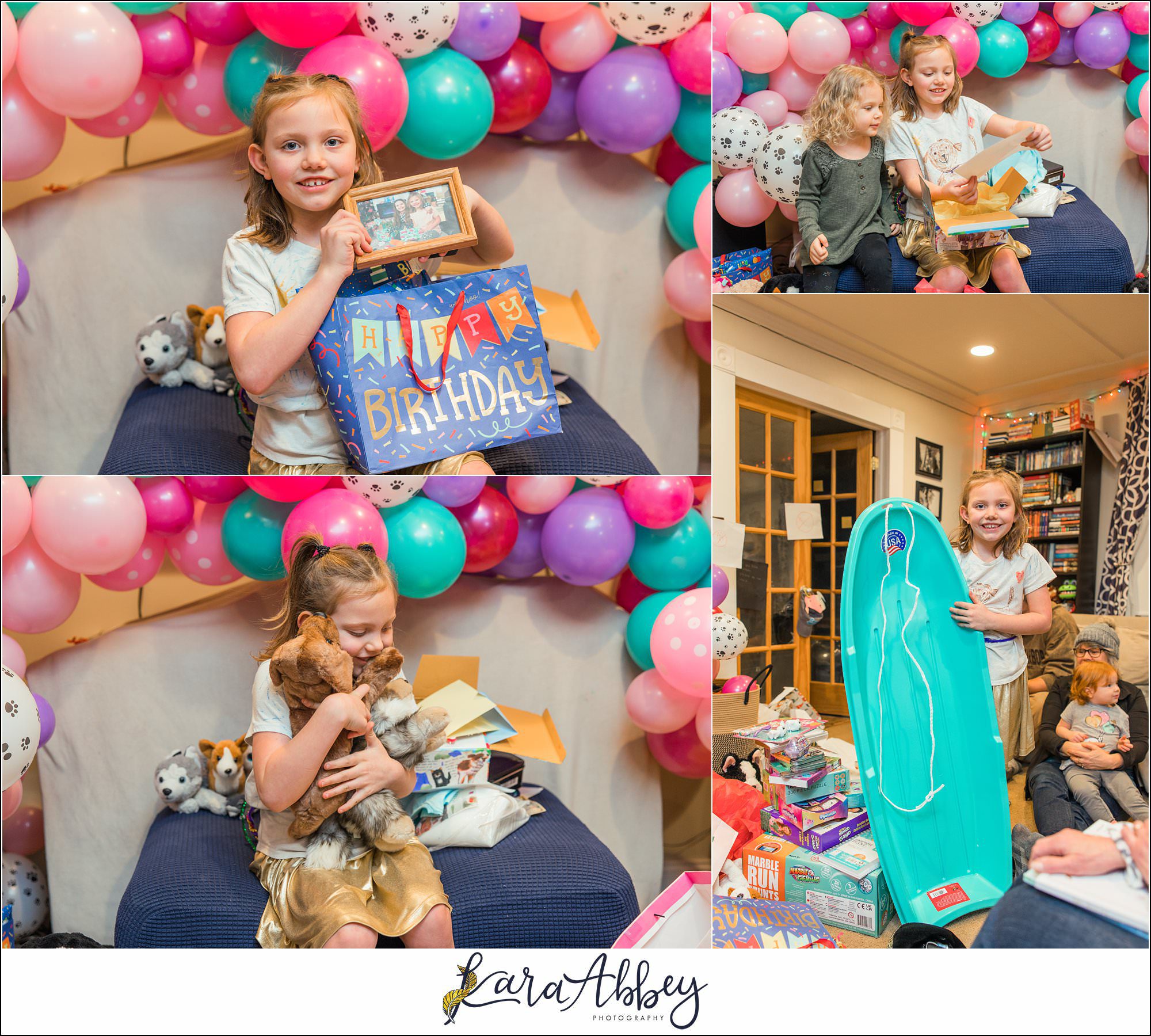 Braelynn's 8th Birthday Dog Themed Party at Home in Irwin PA