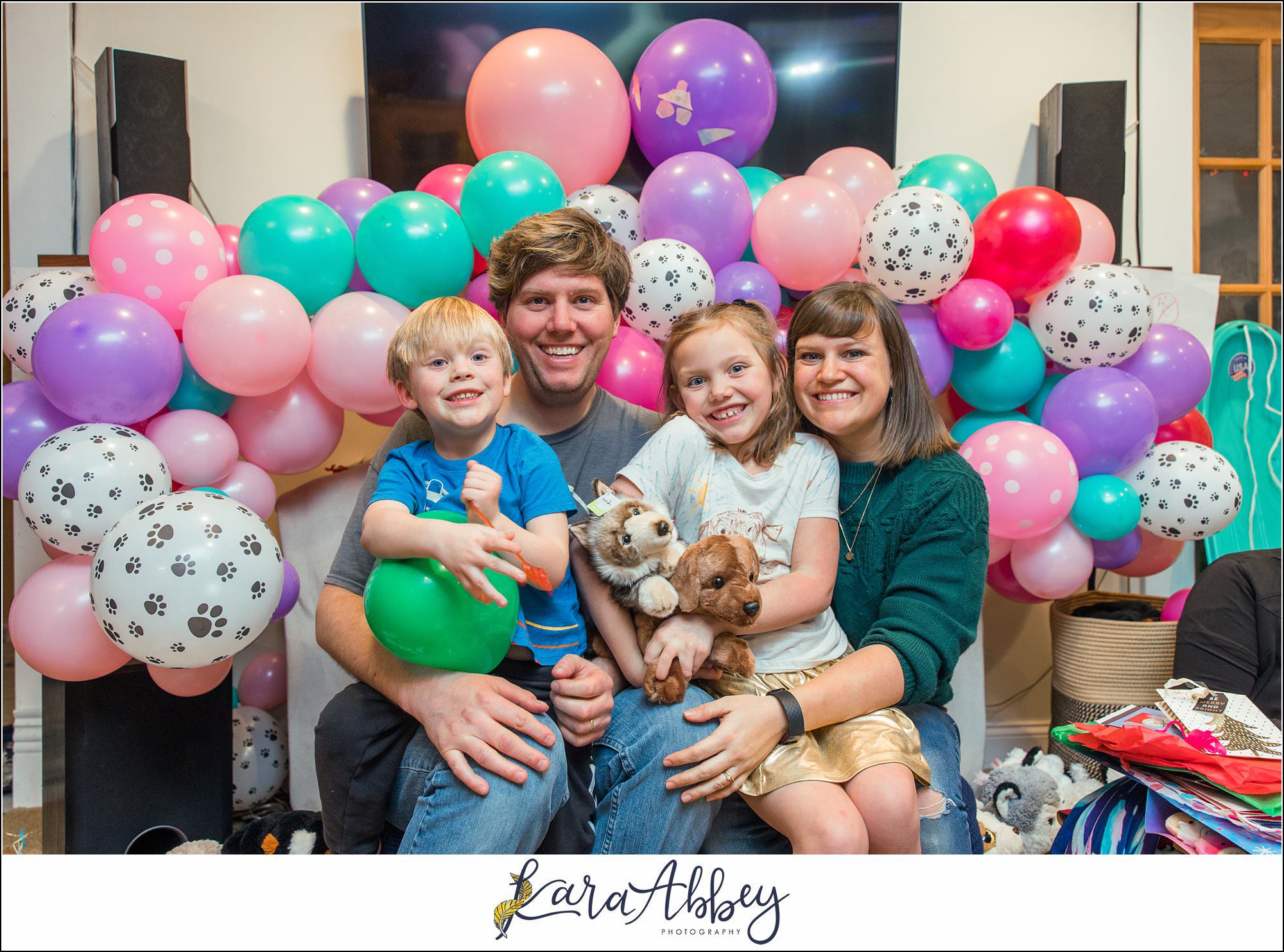 Braelynn's 8th Birthday Dog Themed Party at Home in Irwin PA