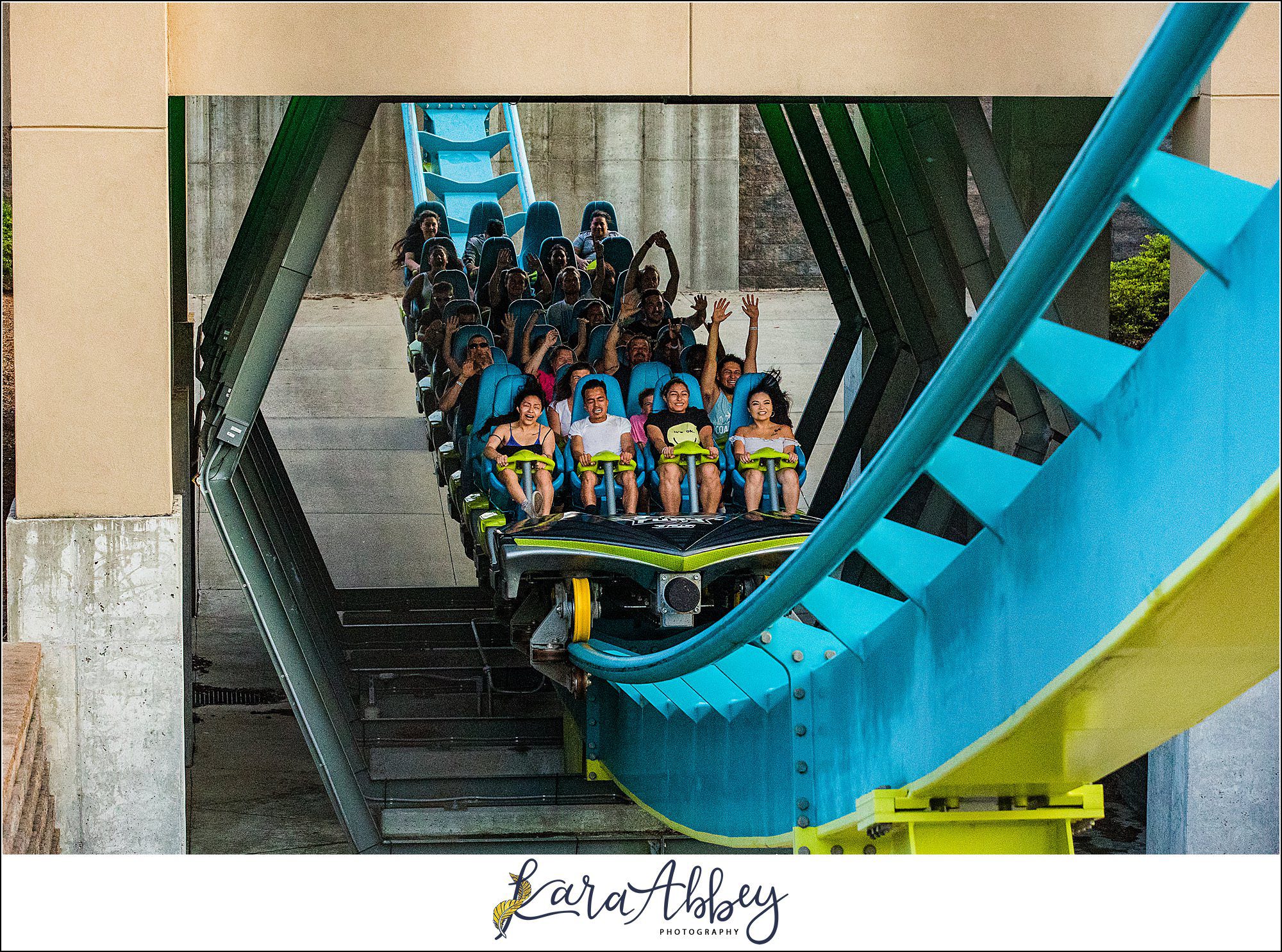 Amazing Amusement Park Photography by Roller Coaster Photographer Carowinds