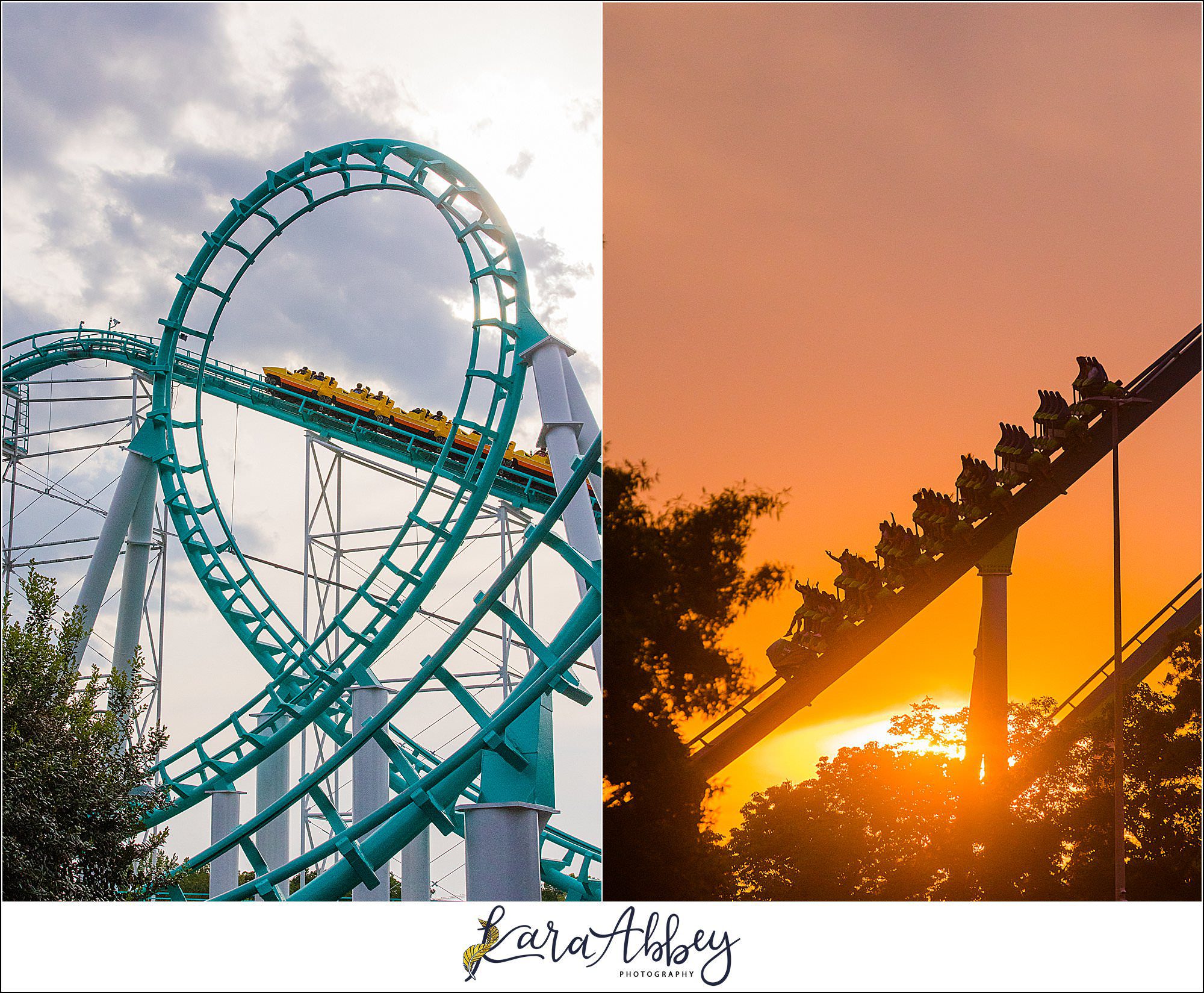 Amazing Amusement Park Photography by Roller Coaster Photographer Carowinds