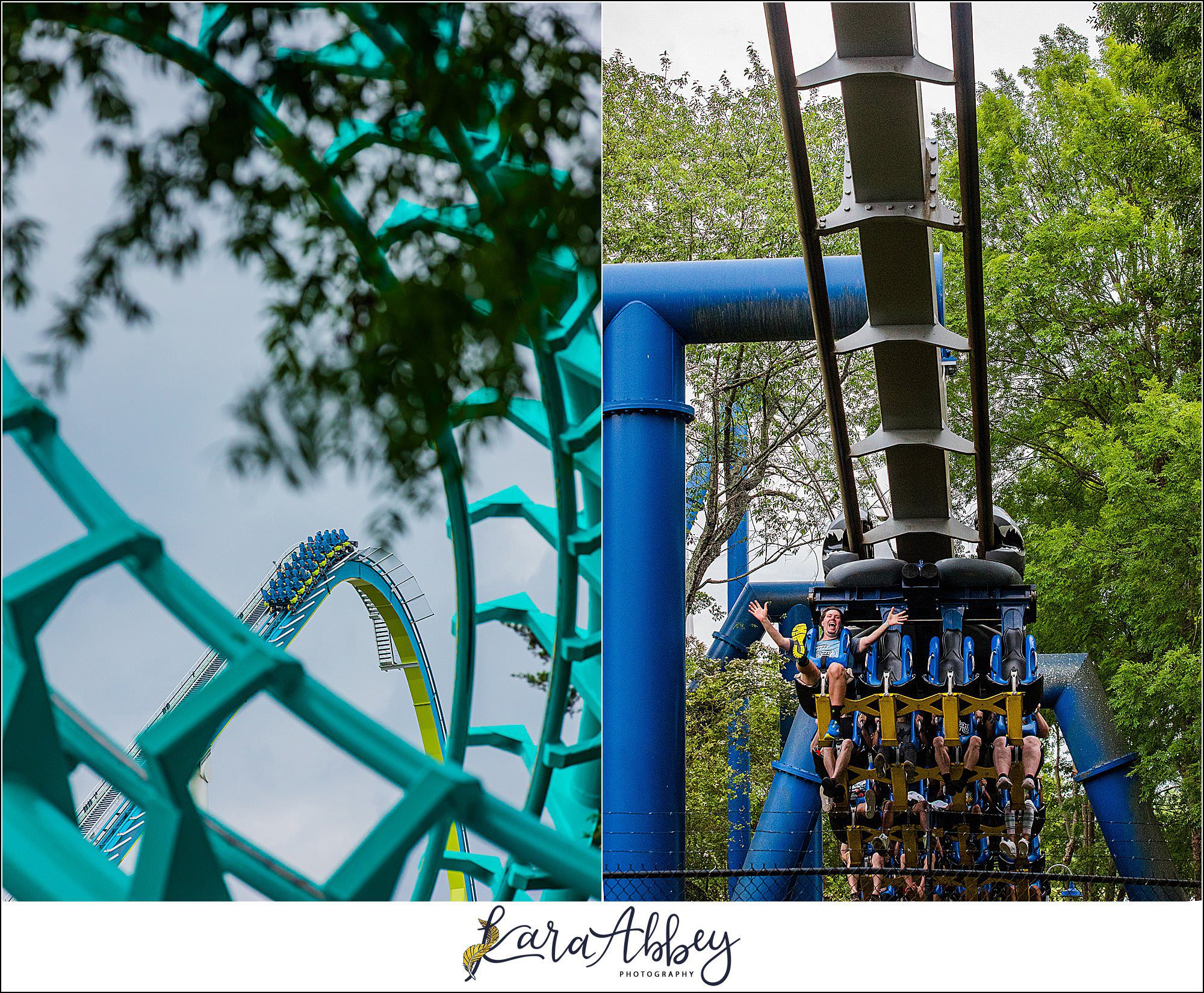 Amazing Amusement Park Photography by Roller Coaster Photographer Carowinds