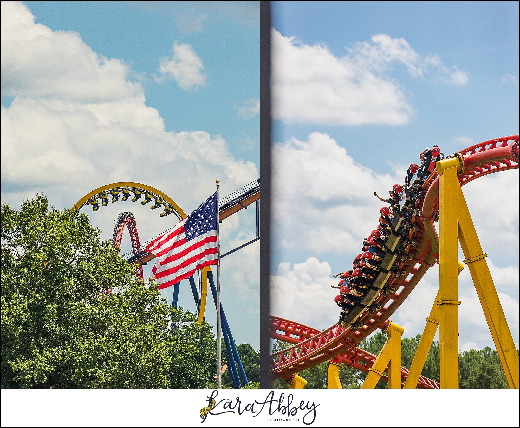 Amazing Amusement Park Photography by Roller Coaster Photographer Kings Dominion