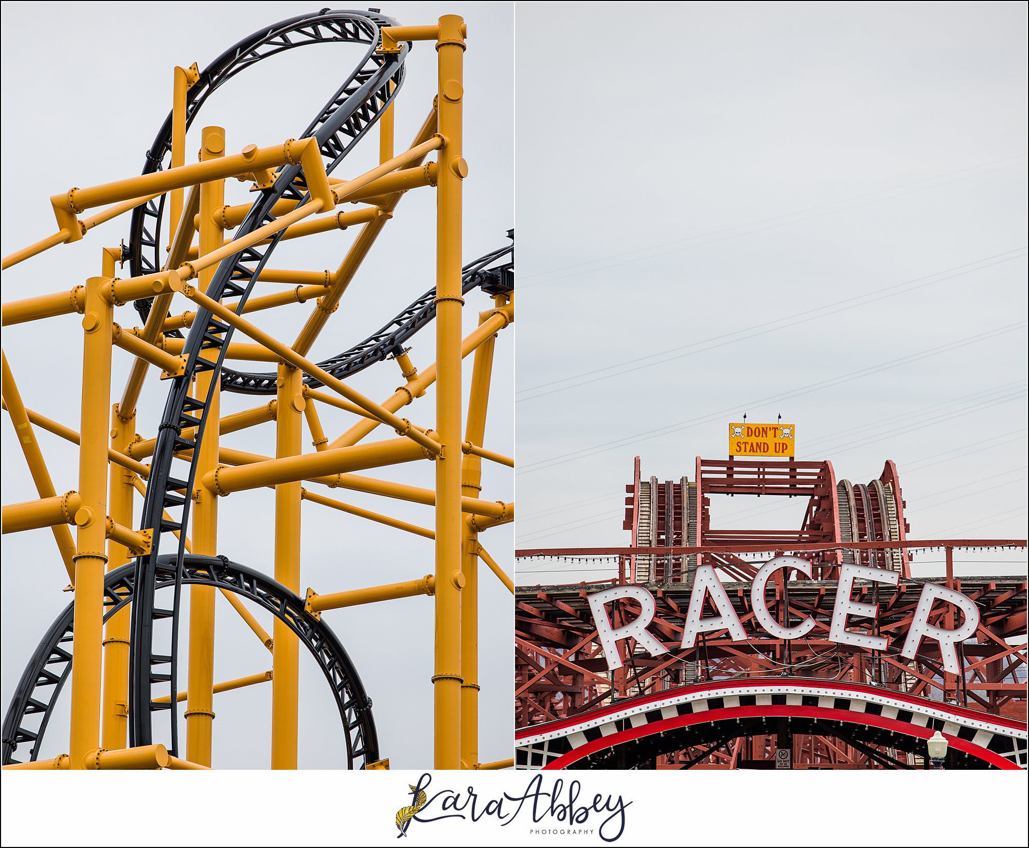 The Adventuring Abbeys at Kennywood Park Spring 2023 Constrution Tour