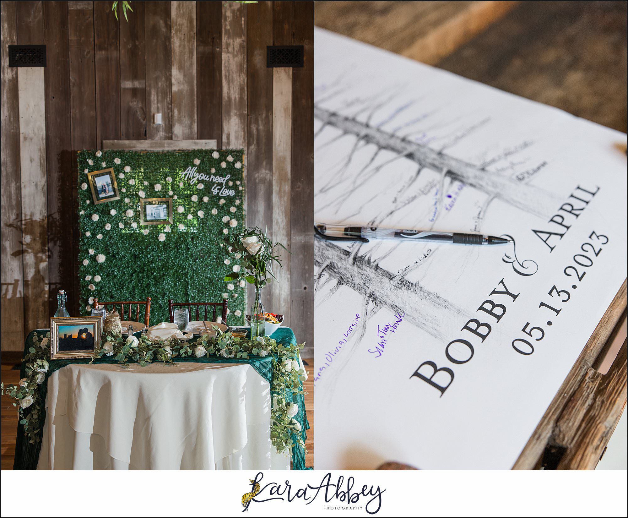 Rainy Spring Wedding at Oak Lodge in Stahlstown, PA