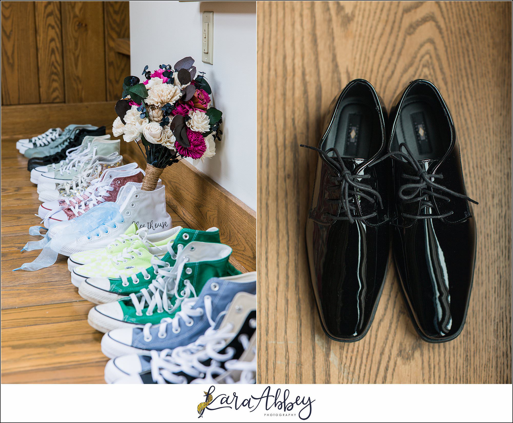 Rainy Spring Wedding at Oak Lodge in Stahlstown, PA