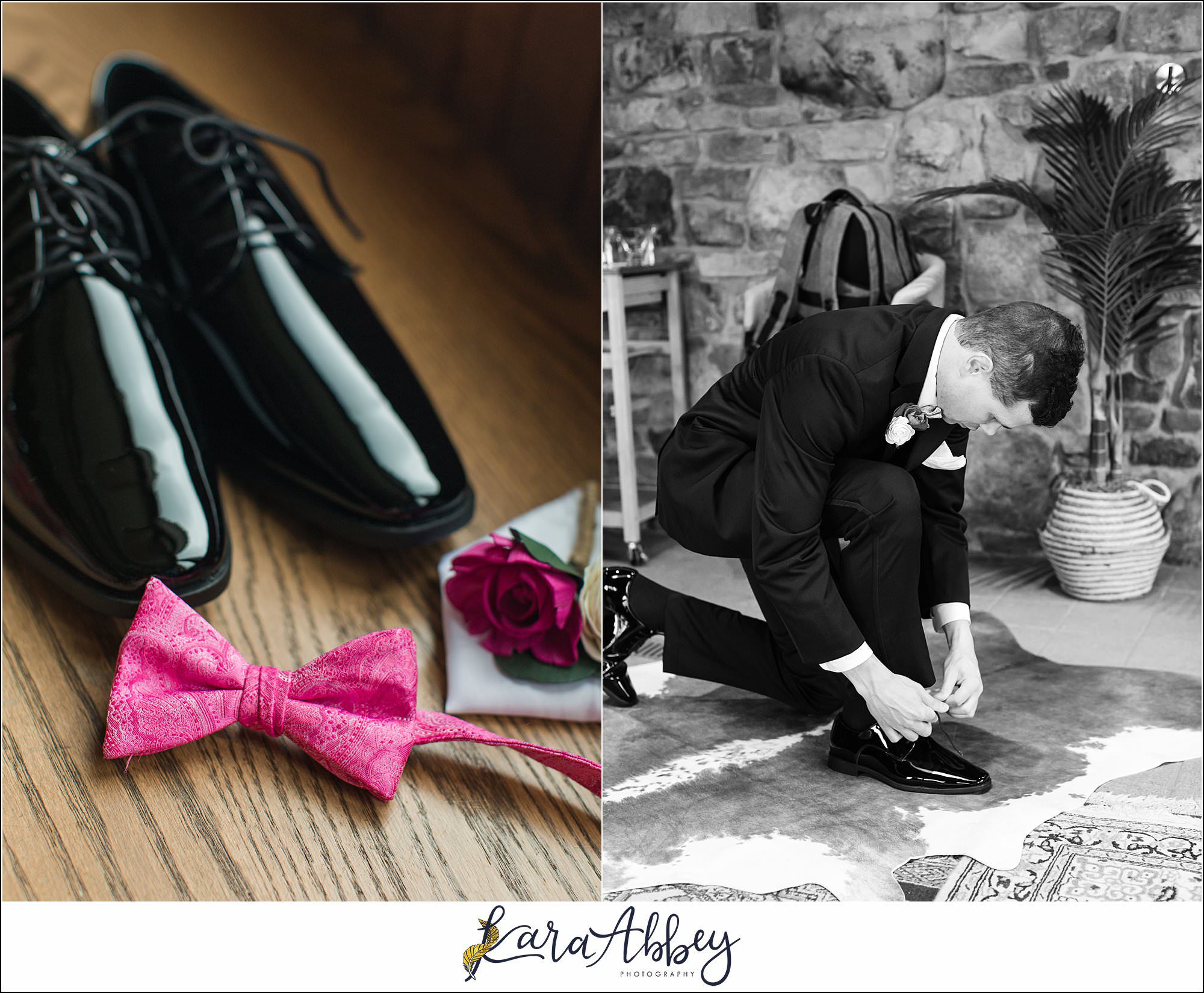 Rainy Spring Wedding at Oak Lodge in Stahlstown, PA