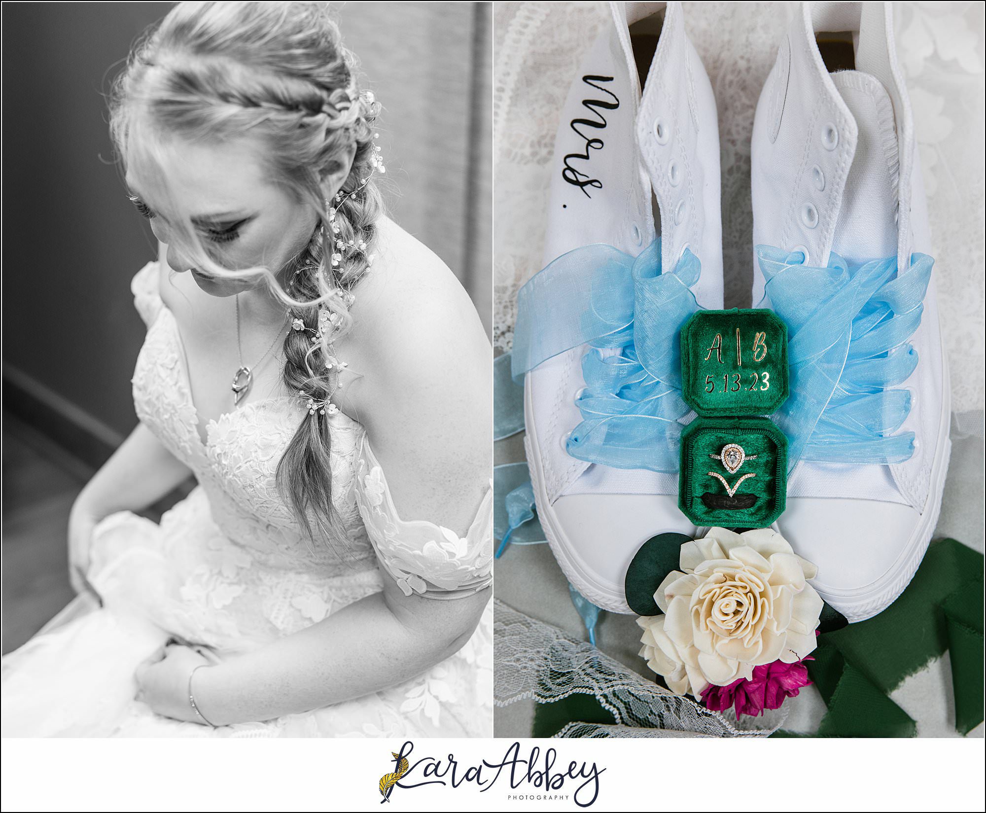 Rainy Spring Wedding at Oak Lodge in Stahlstown, PA