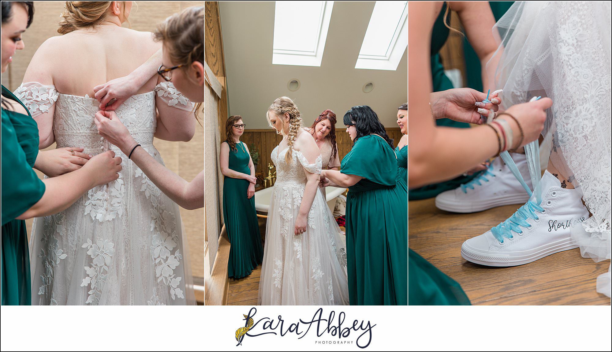 Rainy Spring Wedding at Oak Lodge in Stahlstown, PA