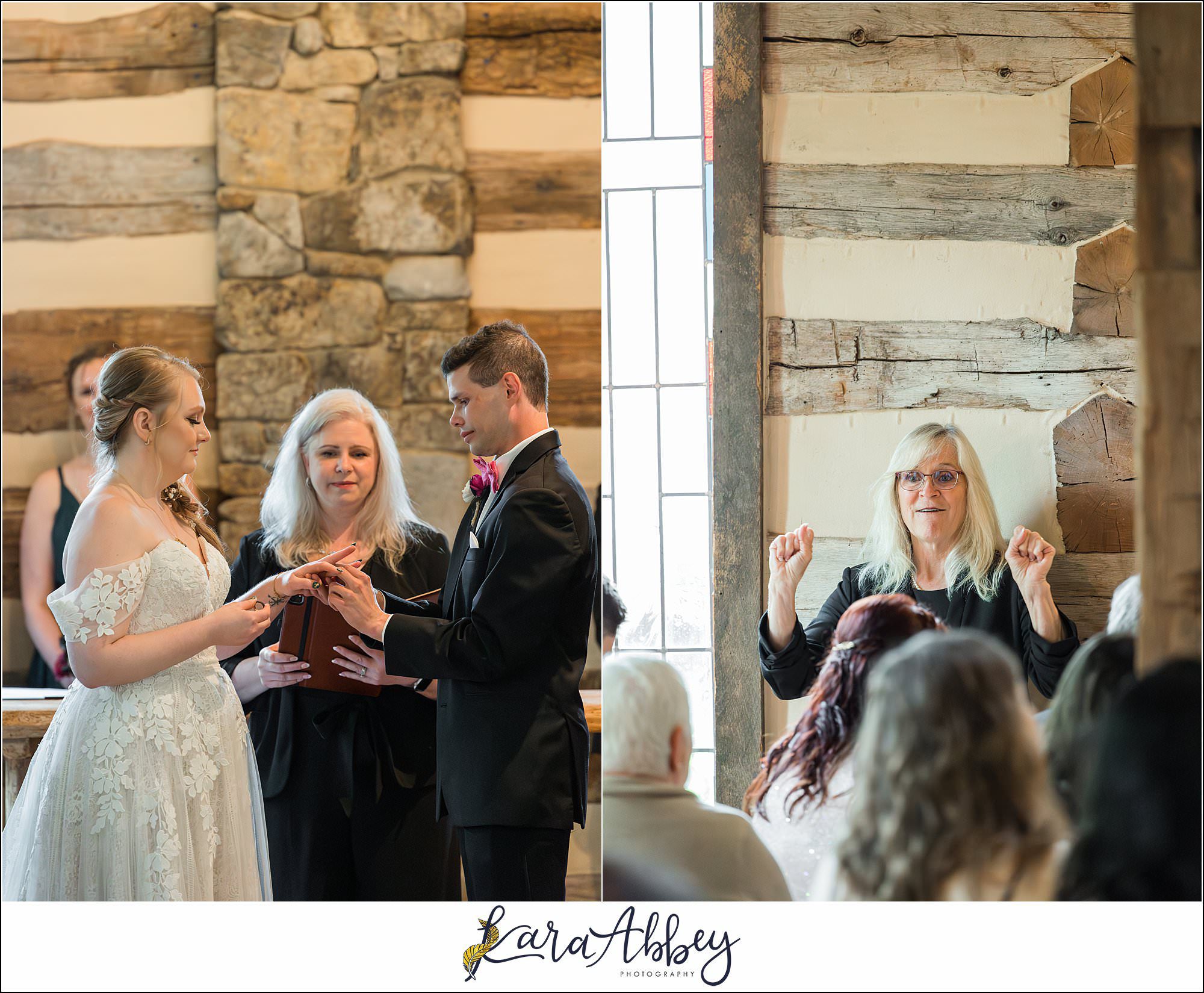 Rainy Spring Wedding at Oak Lodge in Stahlstown, PA