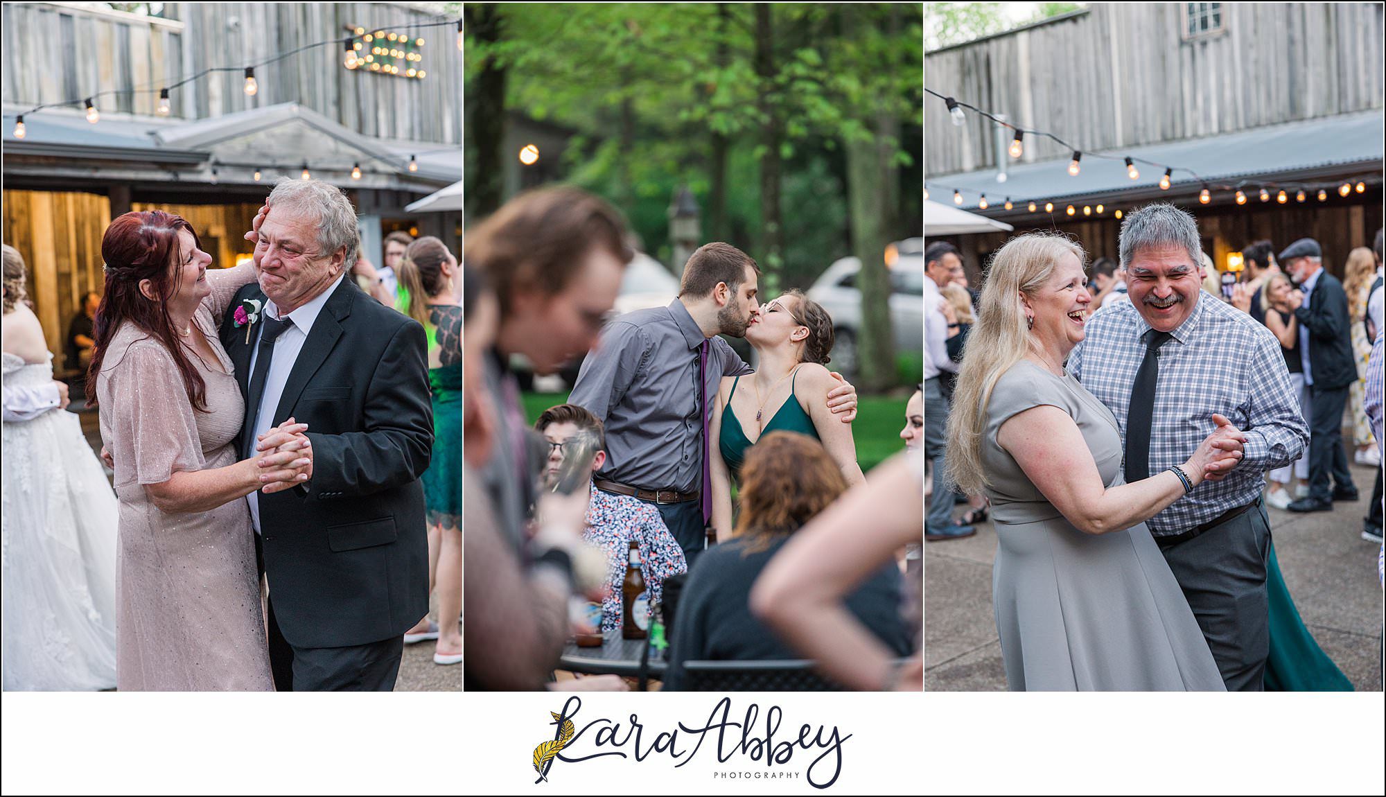 Rainy Spring Wedding at Oak Lodge in Stahlstown, PA