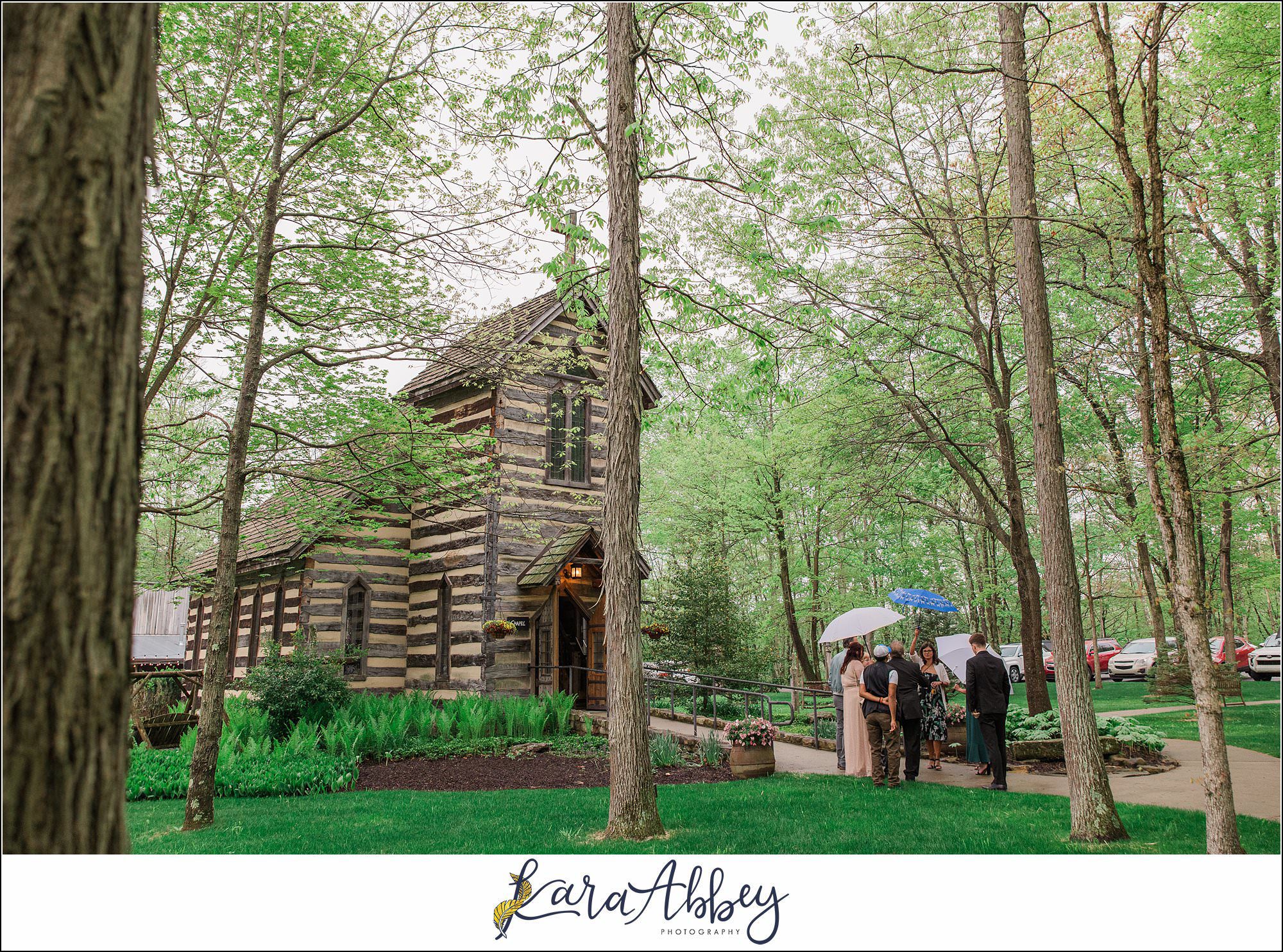 Rainy Spring Wedding at Oak Lodge in Stahlstown, PA
