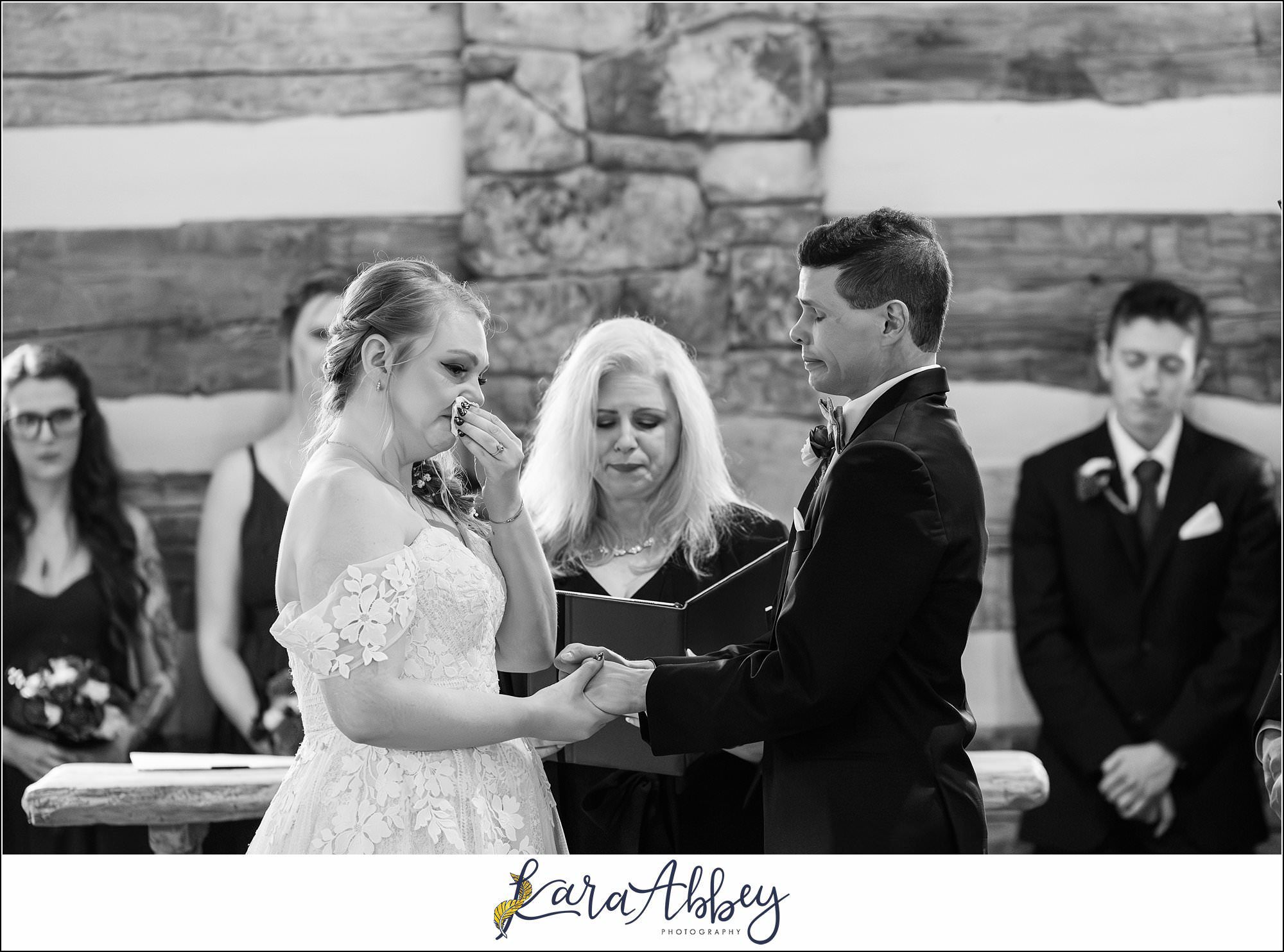 Rainy Spring Wedding at Oak Lodge in Stahlstown, PA