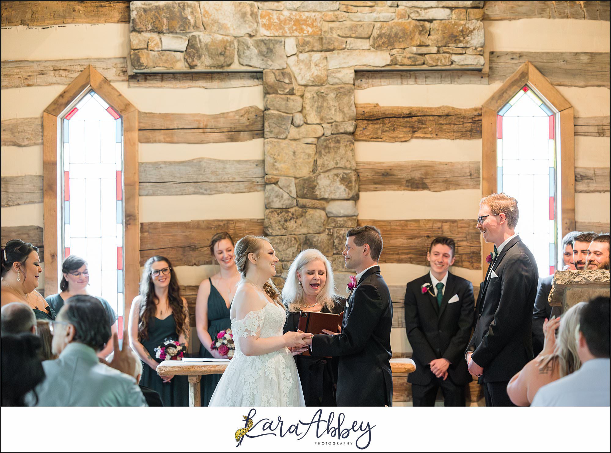 Rainy Spring Wedding at Oak Lodge in Stahlstown, PA