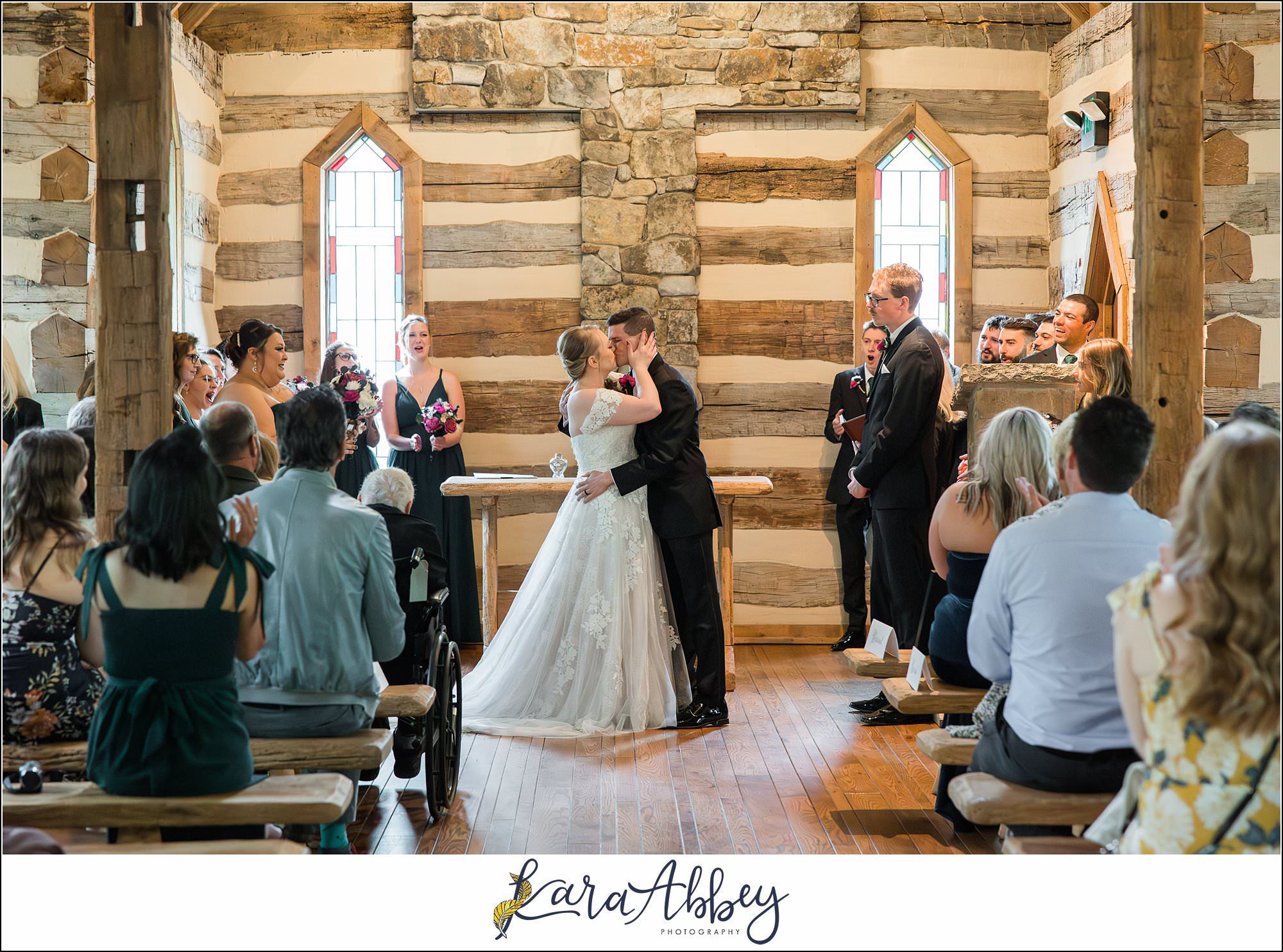 Rainy Spring Wedding at Oak Lodge in Stahlstown, PA