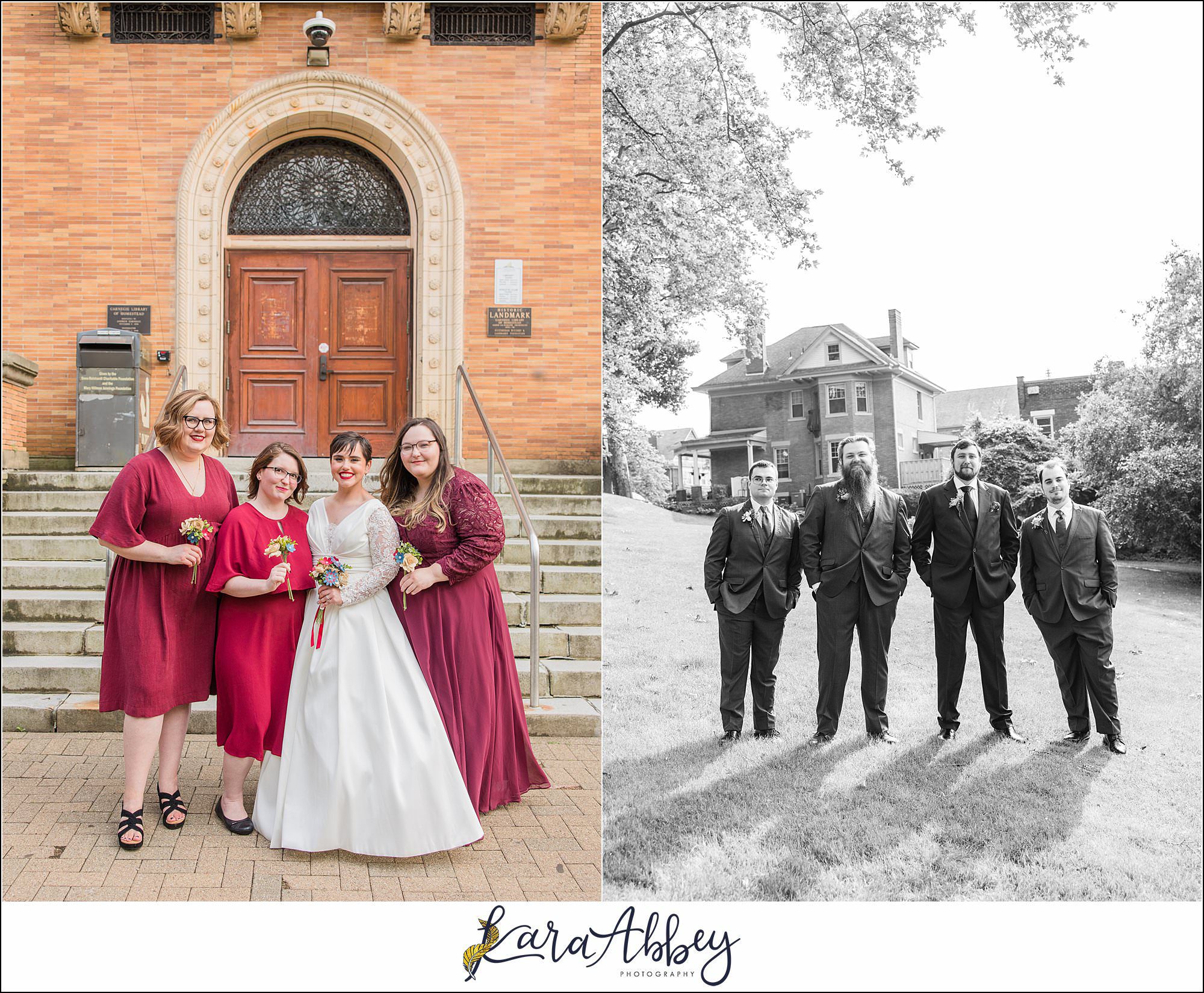 Summer Wedding at This Is Red in Munhall PA Pittsburgh PA