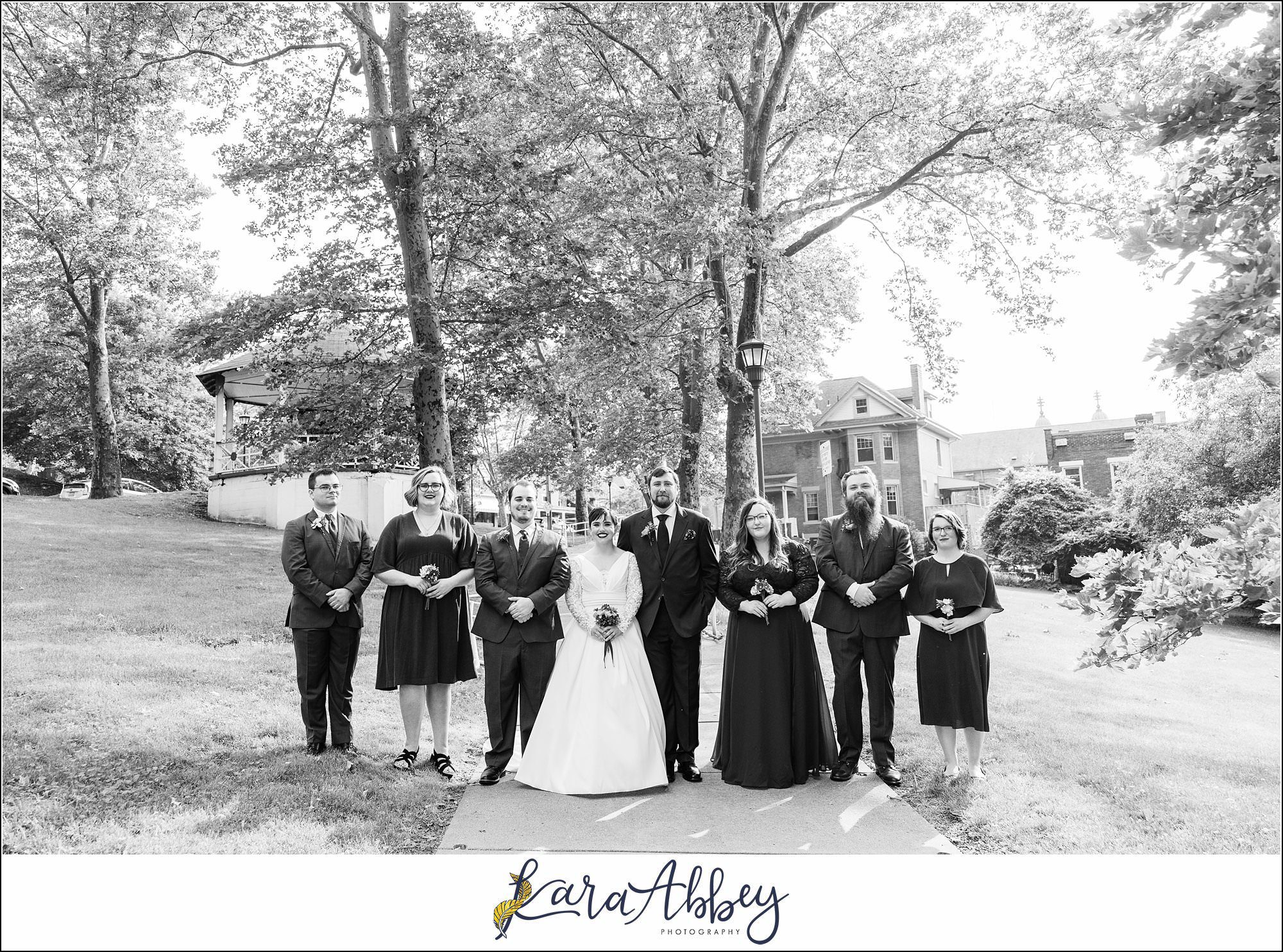 Summer Wedding at This Is Red in Munhall PA Pittsburgh PA - Portraits at John F. Kennedy Park