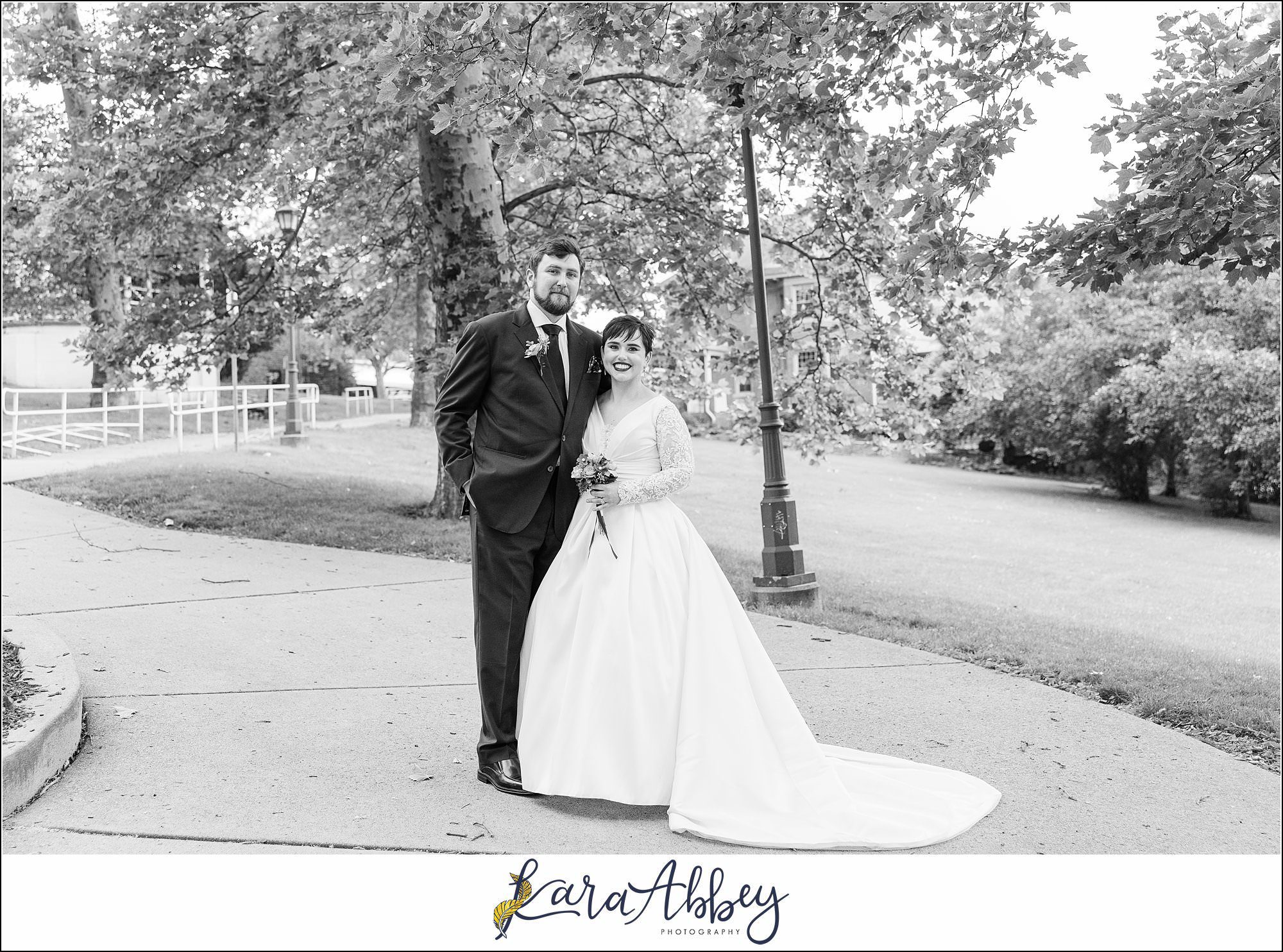 Summer Wedding at This Is Red in Munhall PA Pittsburgh PA - Portraits at John F. Kennedy Park