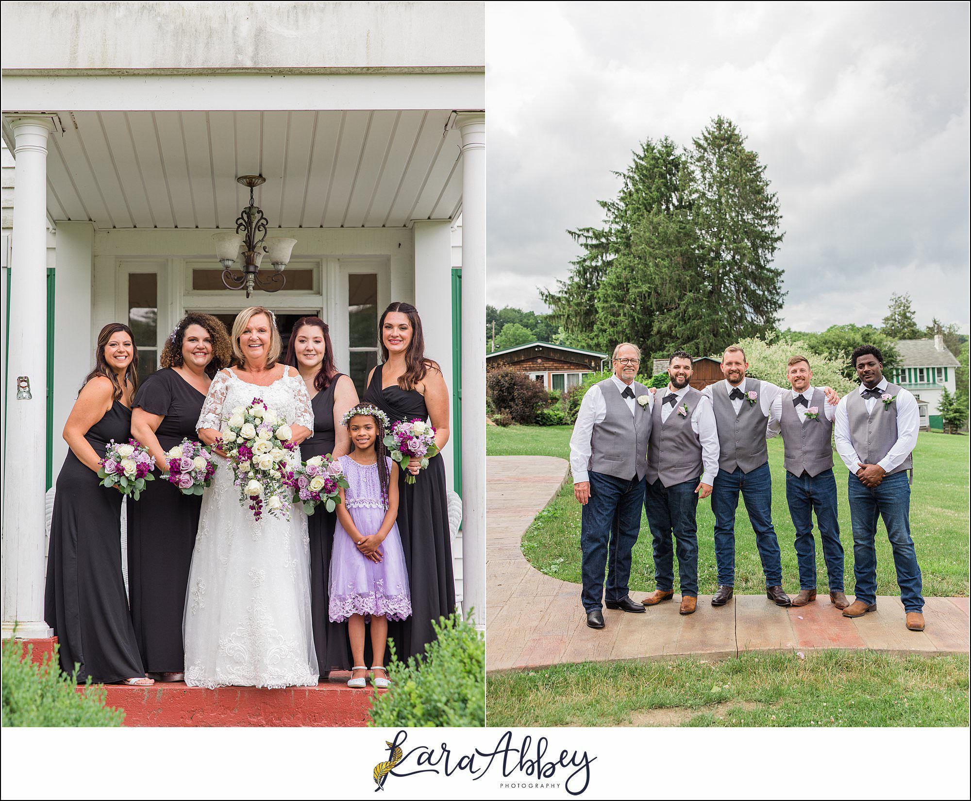 Summer Wedding at Lingrow Farm in Leechburg, PA