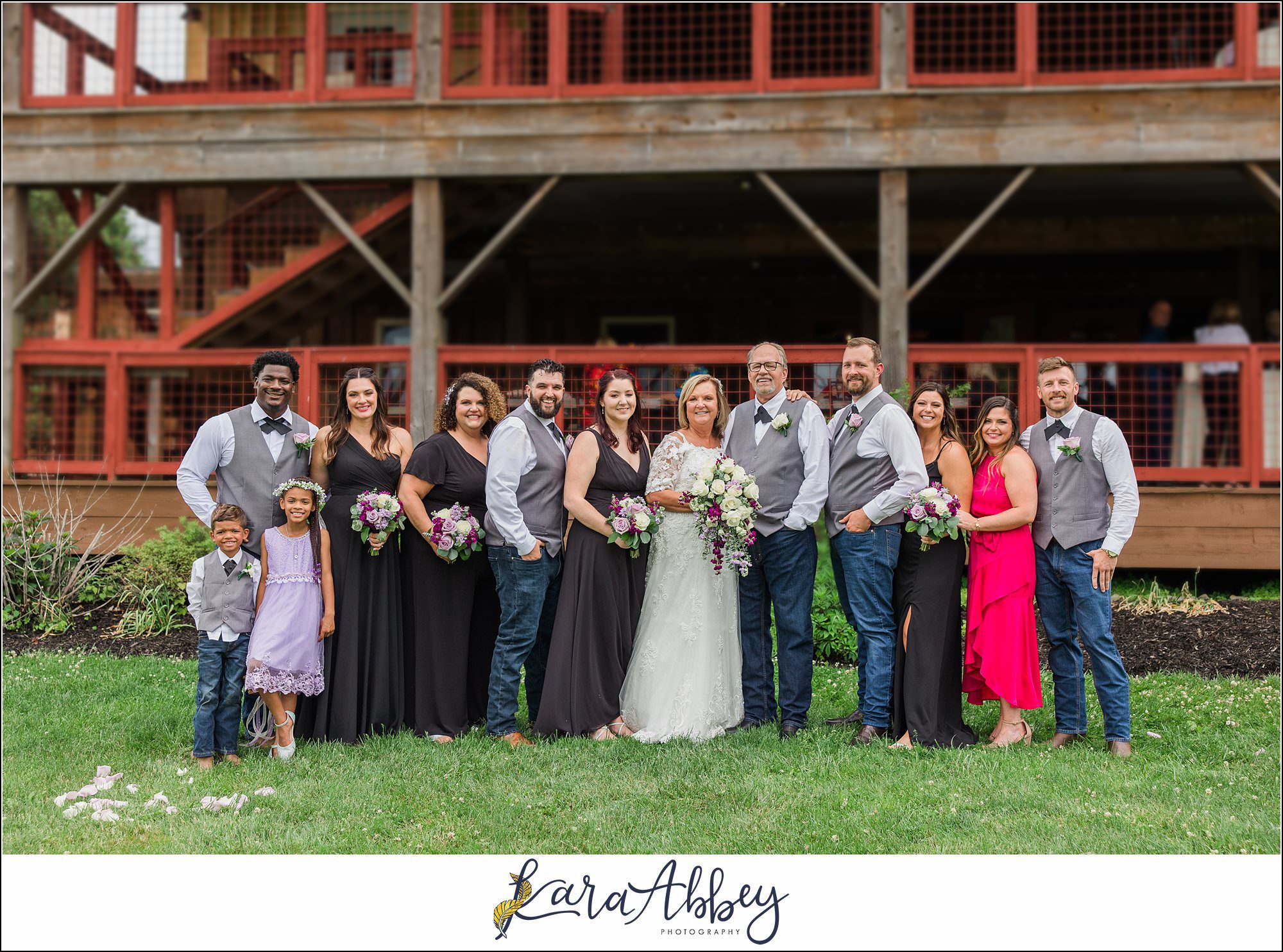 Summer Wedding at Lingrow Farm in Leechburg, PA
