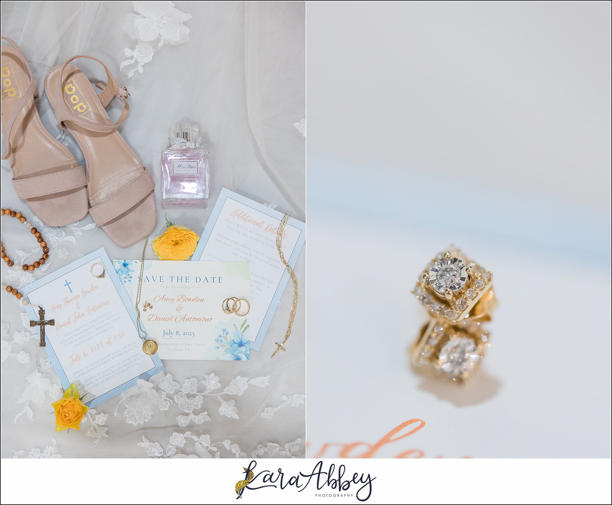 Summer Wedding at Laube Hall in Freeport, PA