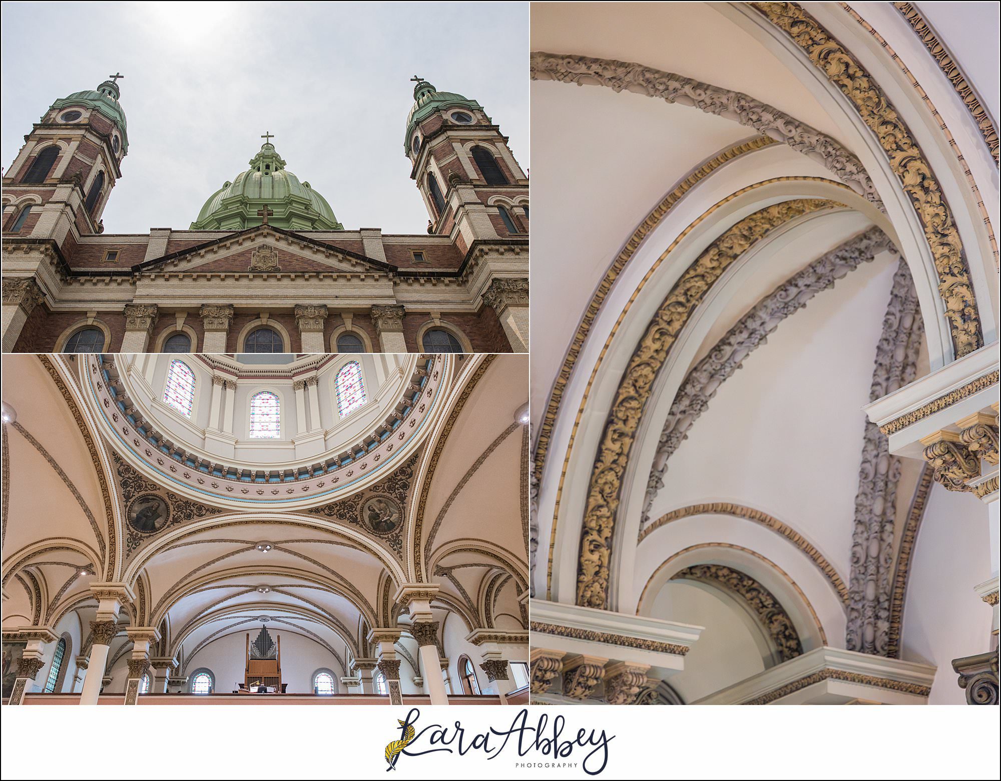 Summer Wedding at Immaculate Heart of Mary Church on Polish Hill in Pittsburgh, PA