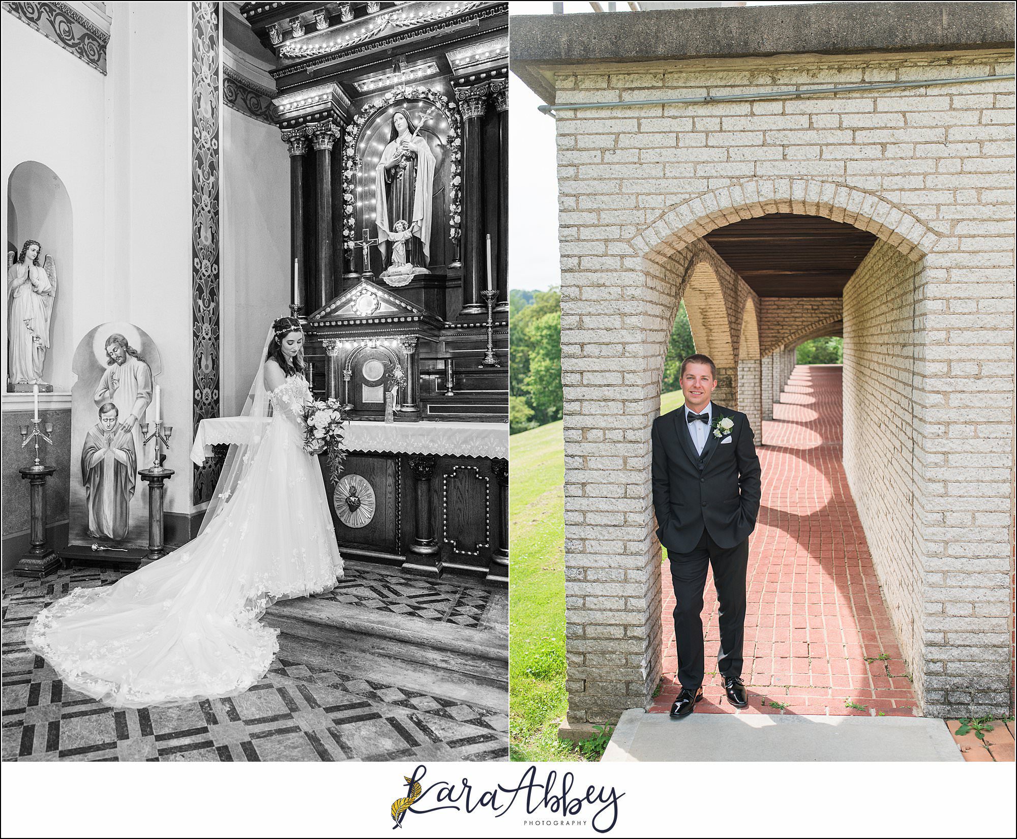 Summer Wedding at Immaculate Heart of Mary Church on Polish Hill in Pittsburgh, PA