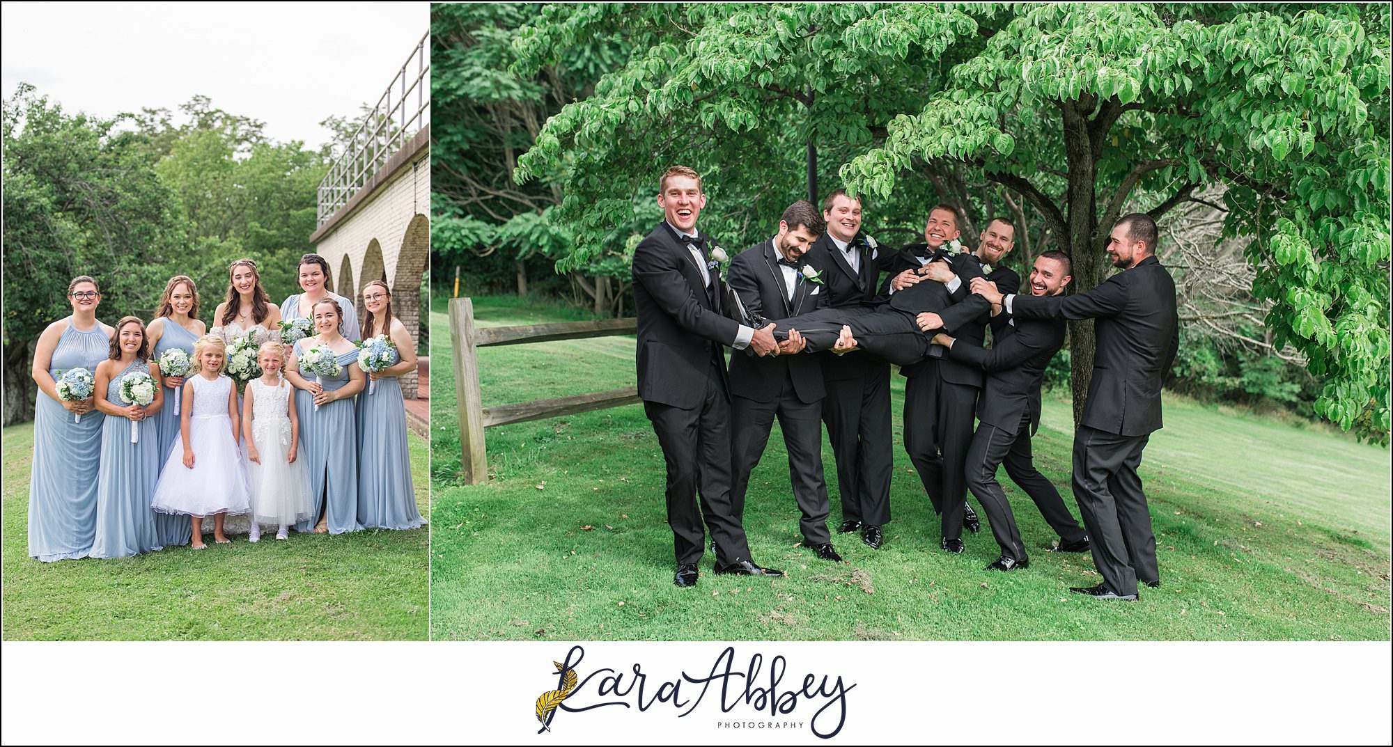 Summer Wedding at Laube Hall in Freeport, PA