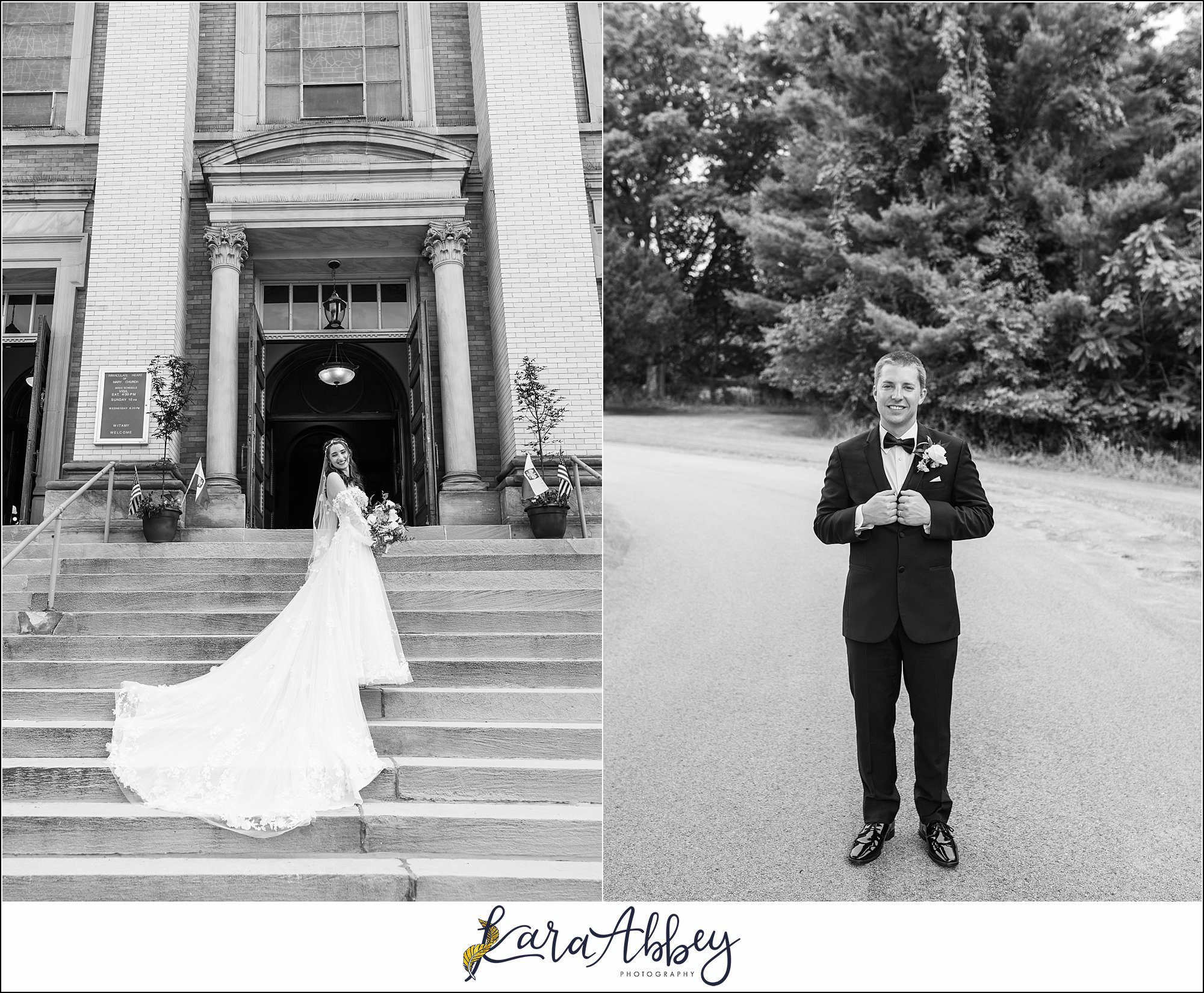 Summer Wedding at Laube Hall in Freeport, PA