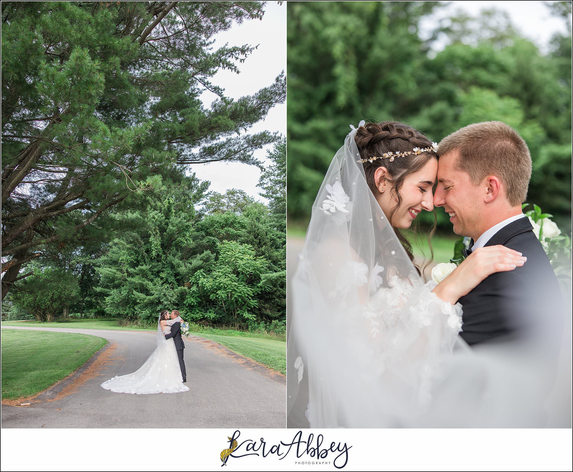 Summer Wedding at Laube Hall in Freeport, PA