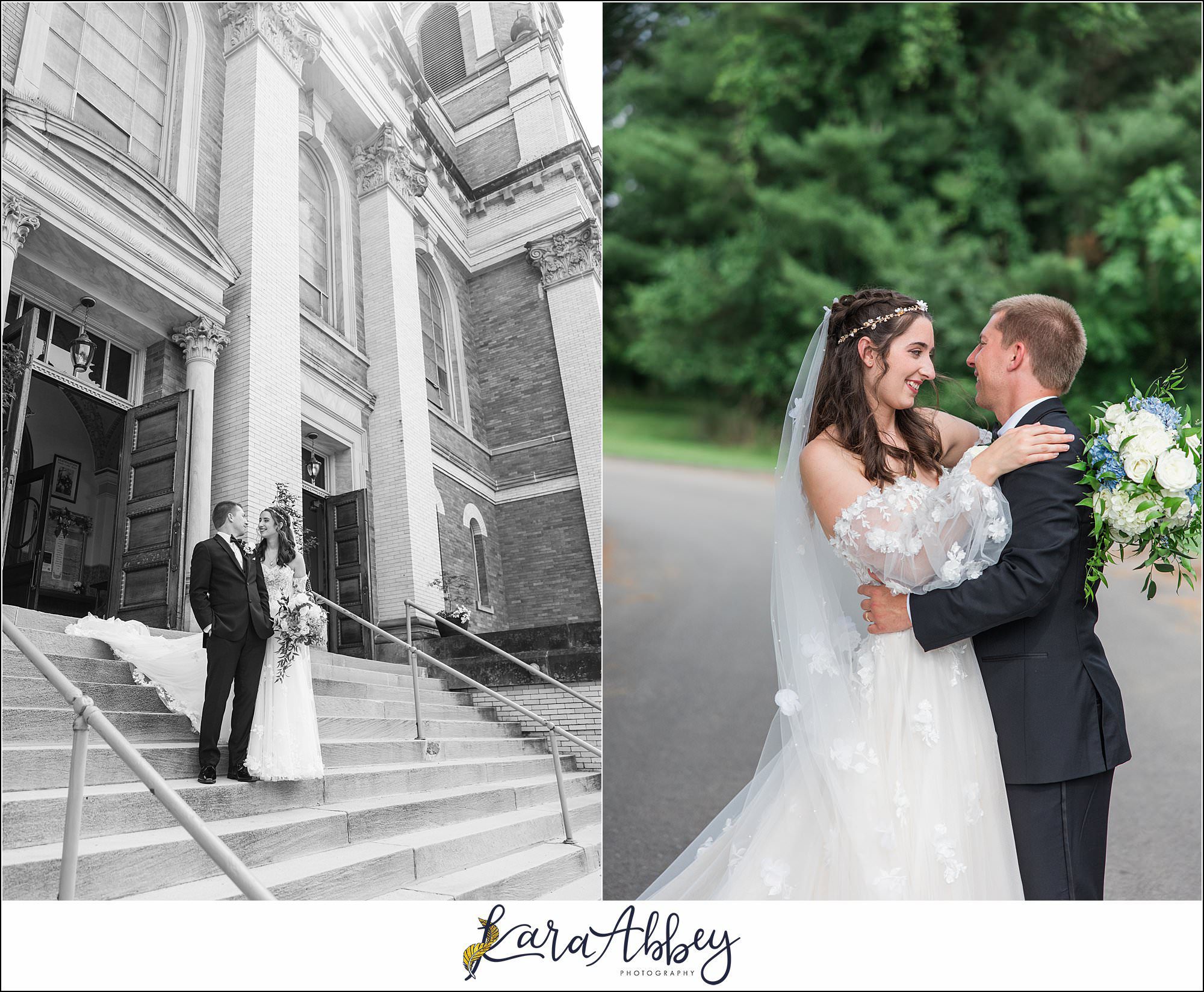 Summer Wedding at Laube Hall in Freeport, PA