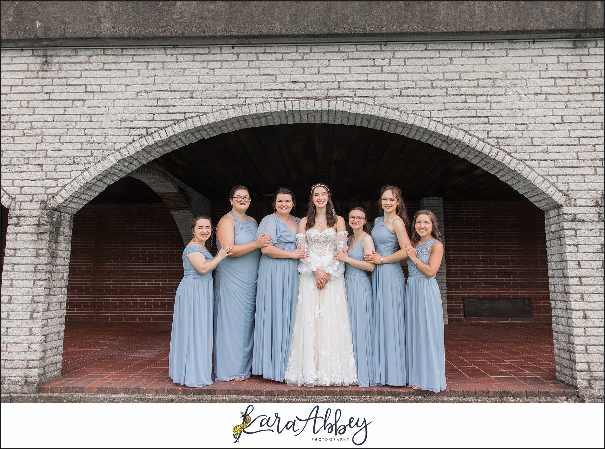 Summer Wedding at Laube Hall in Freeport, PA