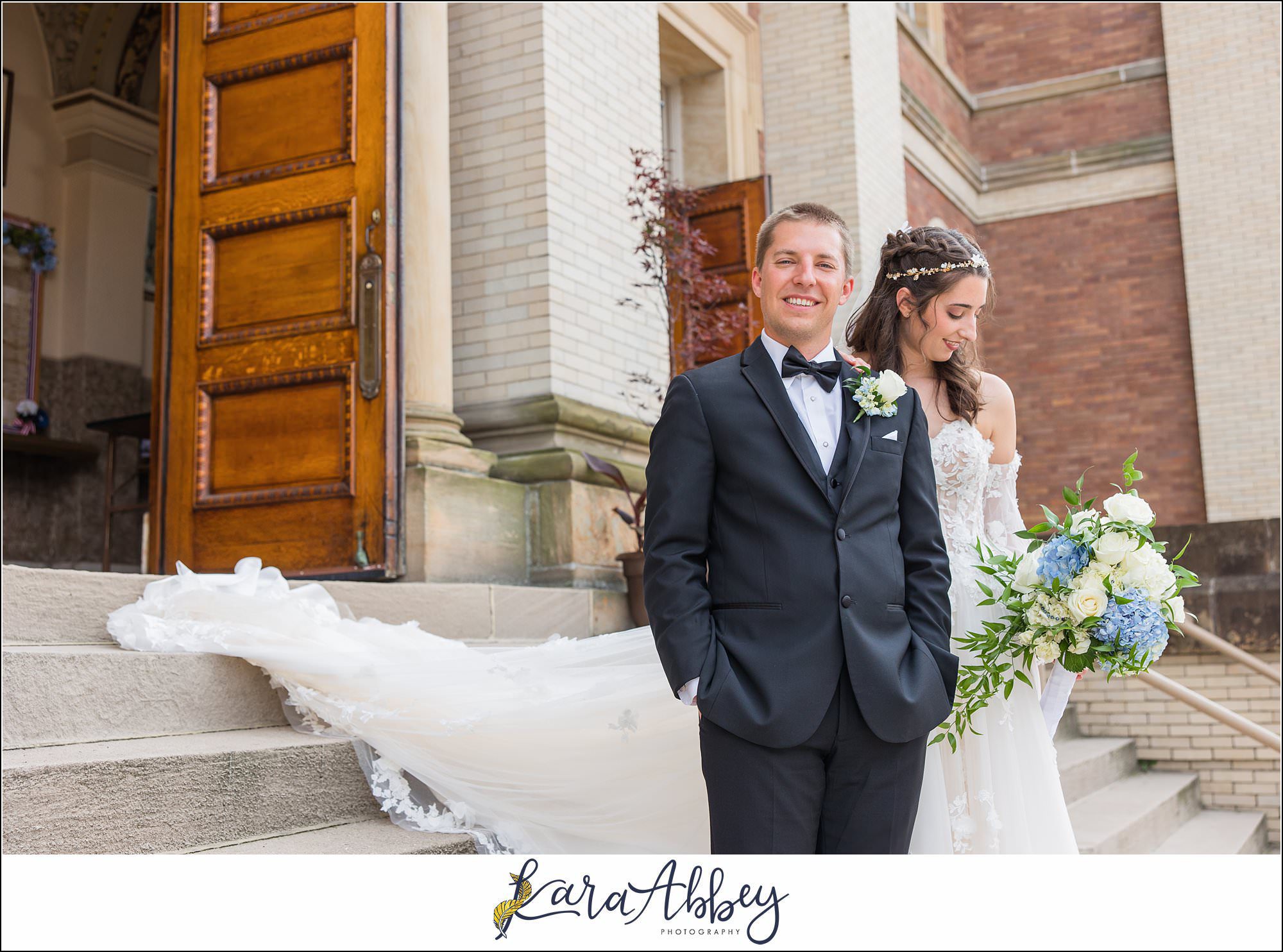 Summer Wedding at Immaculate Heart of Mary Church on Polish Hill in Pittsburgh, PA