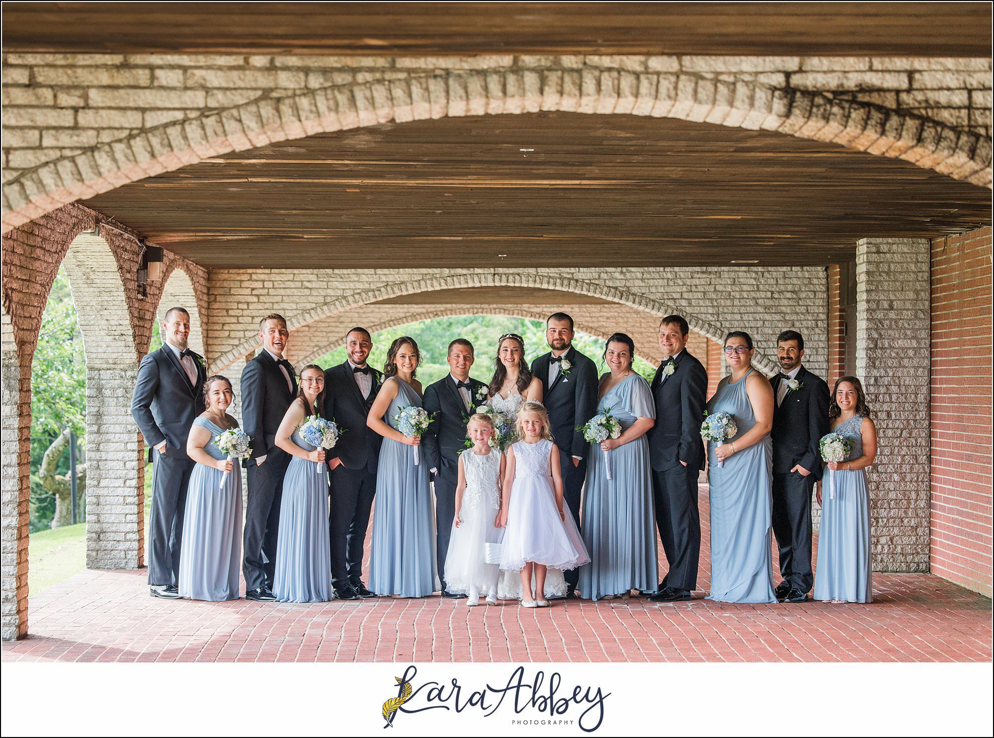 Summer Wedding at Laube Hall in Freeport, PA