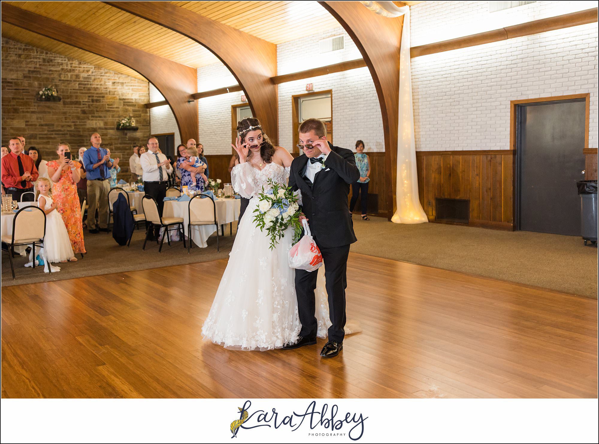 Summer Wedding at Laube Hall in Freeport, PA