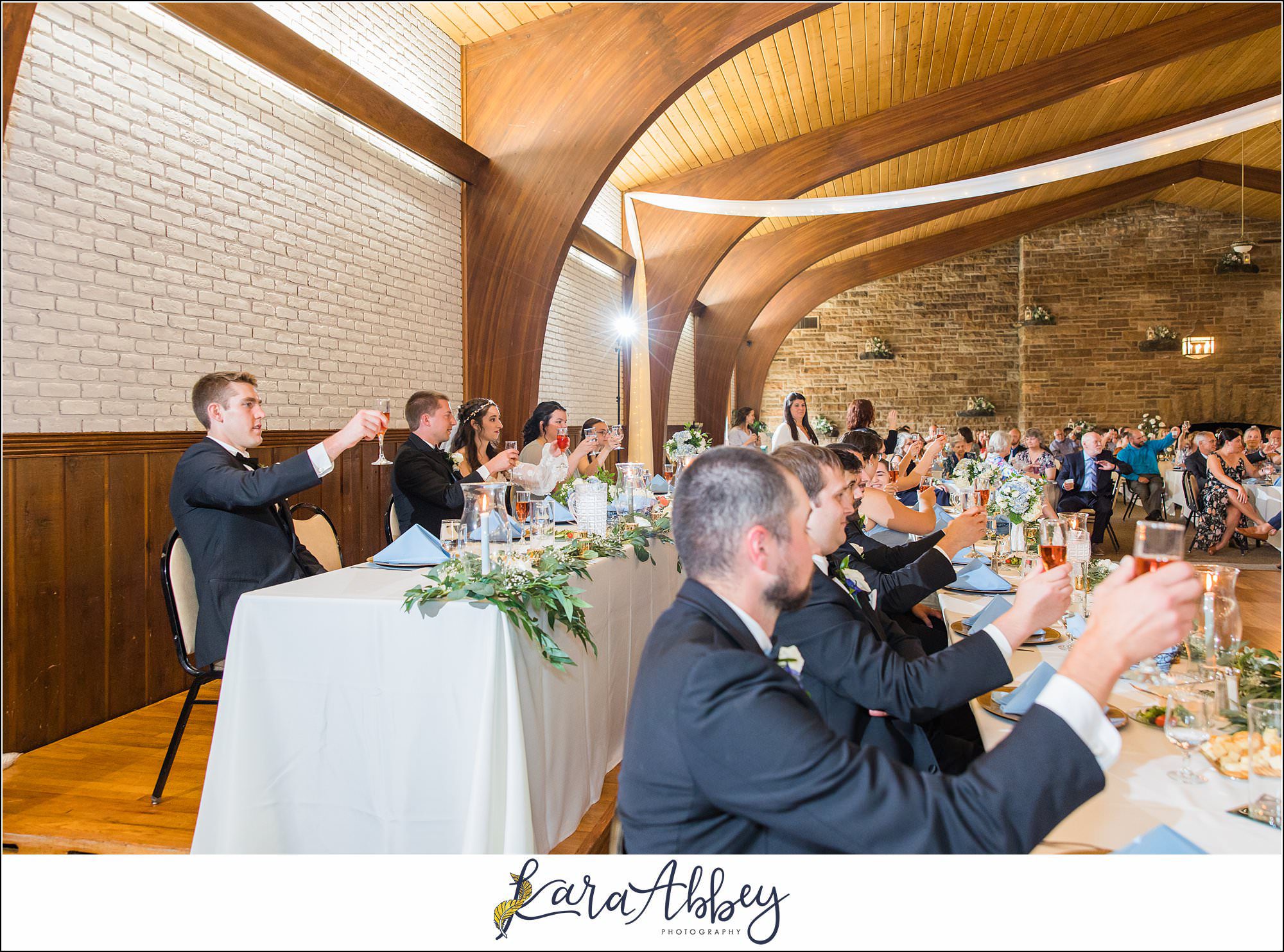 Summer Wedding at Laube Hall in Freeport, PA