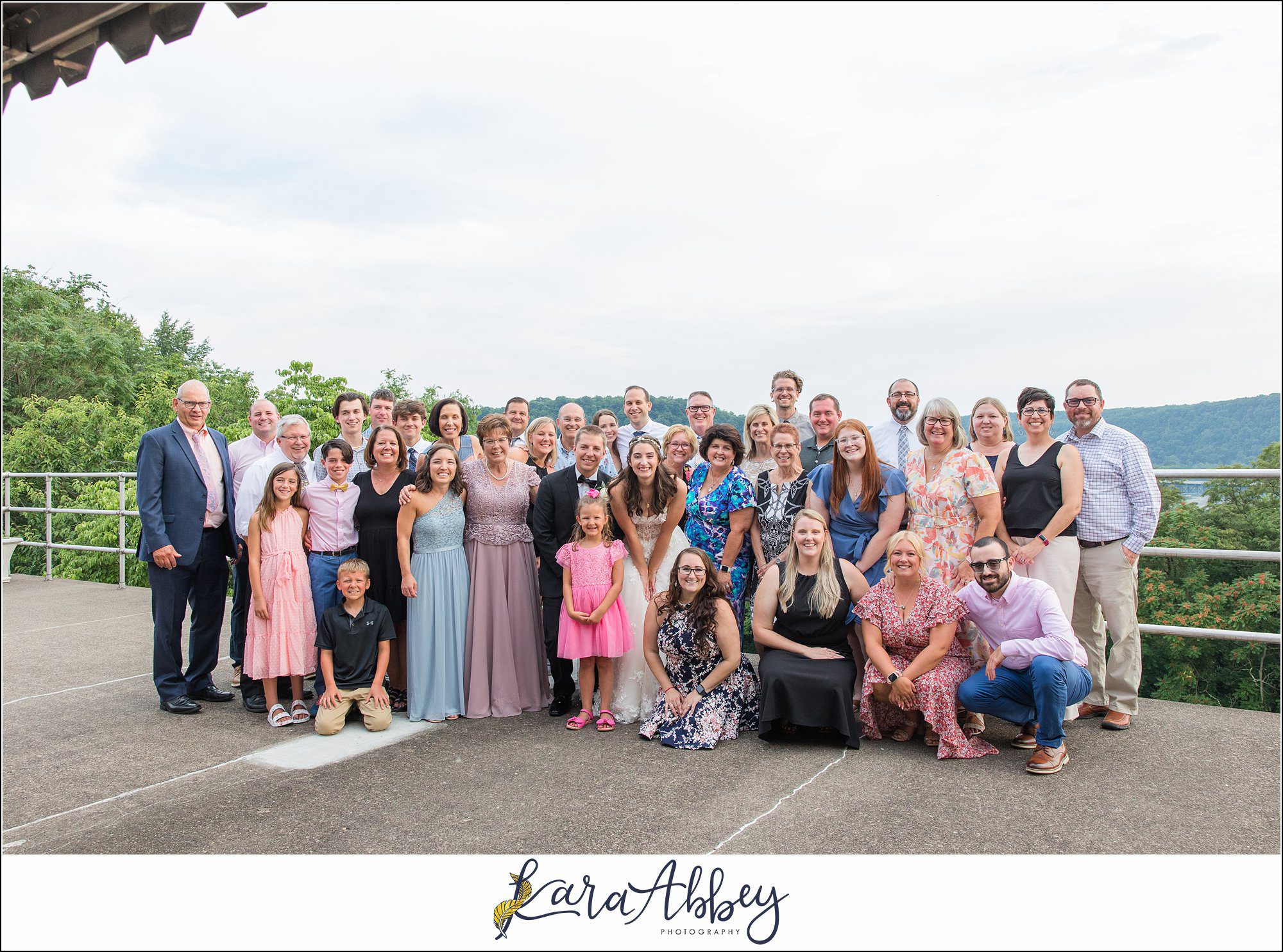 Summer Wedding at Laube Hall in Freeport, PA