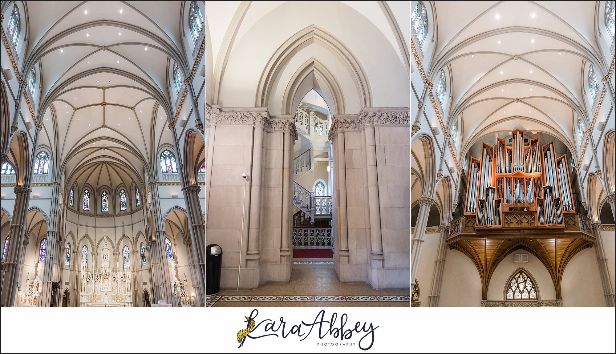 Summer Wedding at St. Paul Cathedral in Pittsburgh, PA